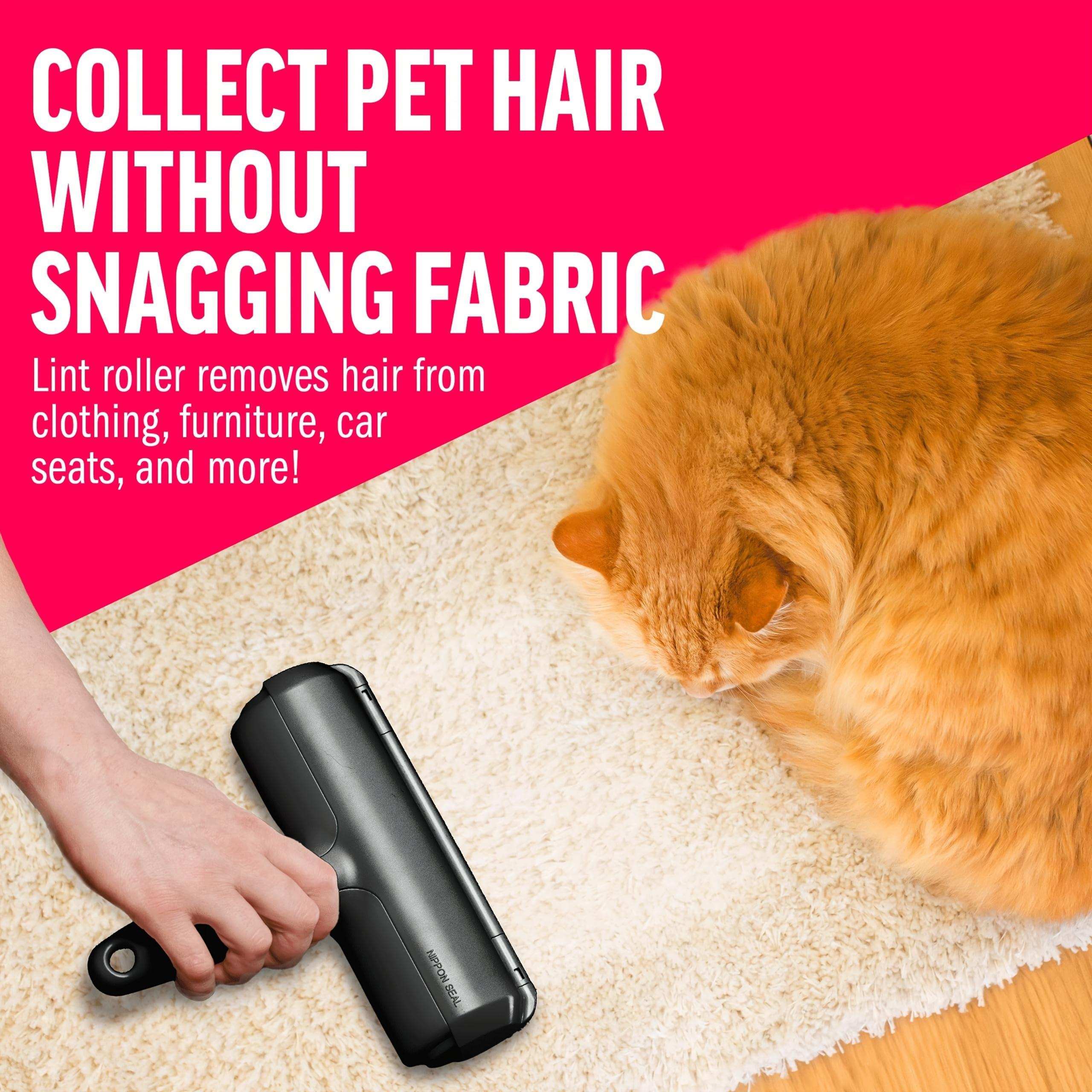 Furniture Pet Hair Remover With Reusable Sticky Applicator
