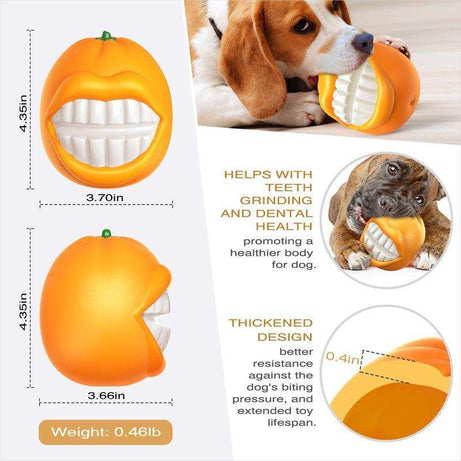 Tough Aggressive Chewers Squeaky Ball for Medium Large Extra Dog Chew Toy