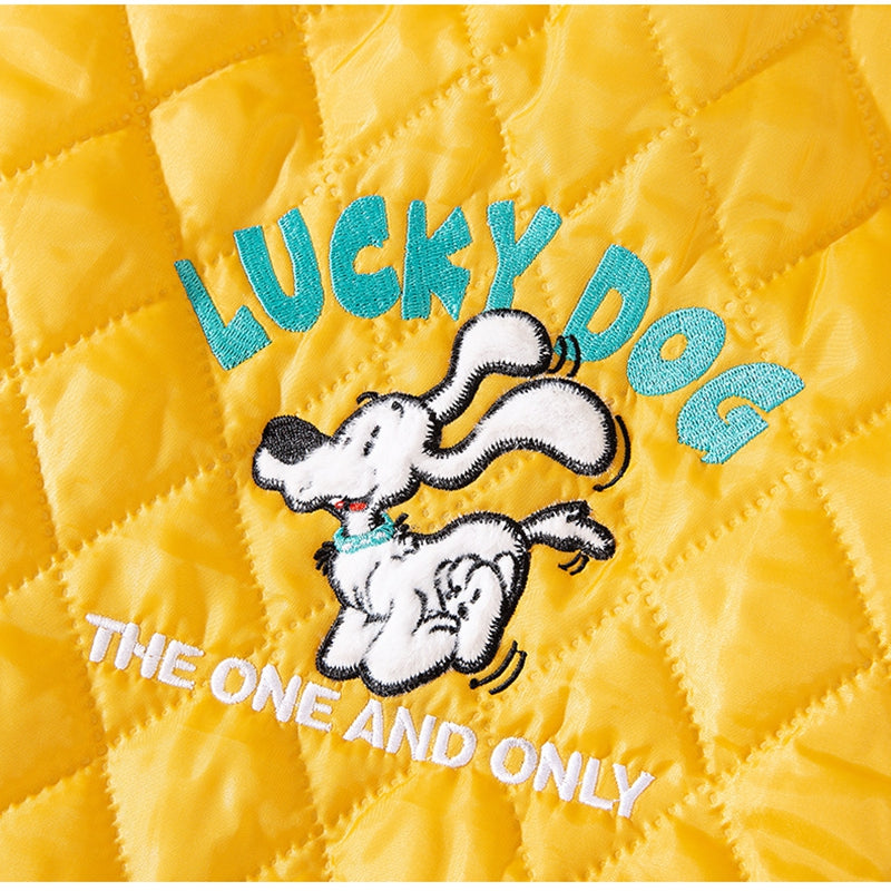 Lucky Dog Quilted Vest - Large Breed Winter Coat