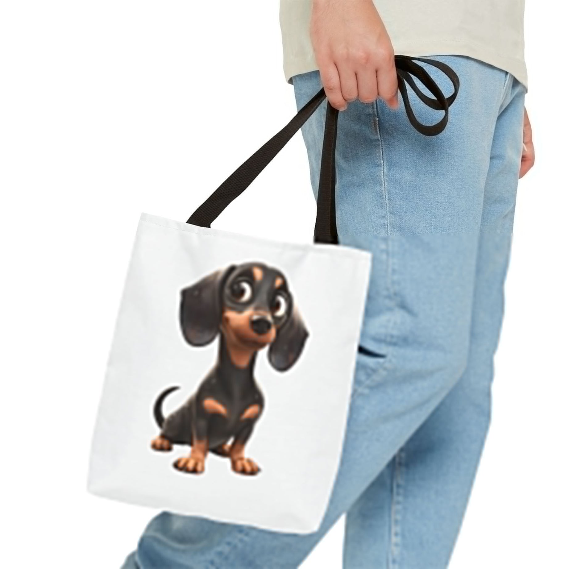 Cute Dachshund Tote Bag | Adorable Dog Lover Accessory