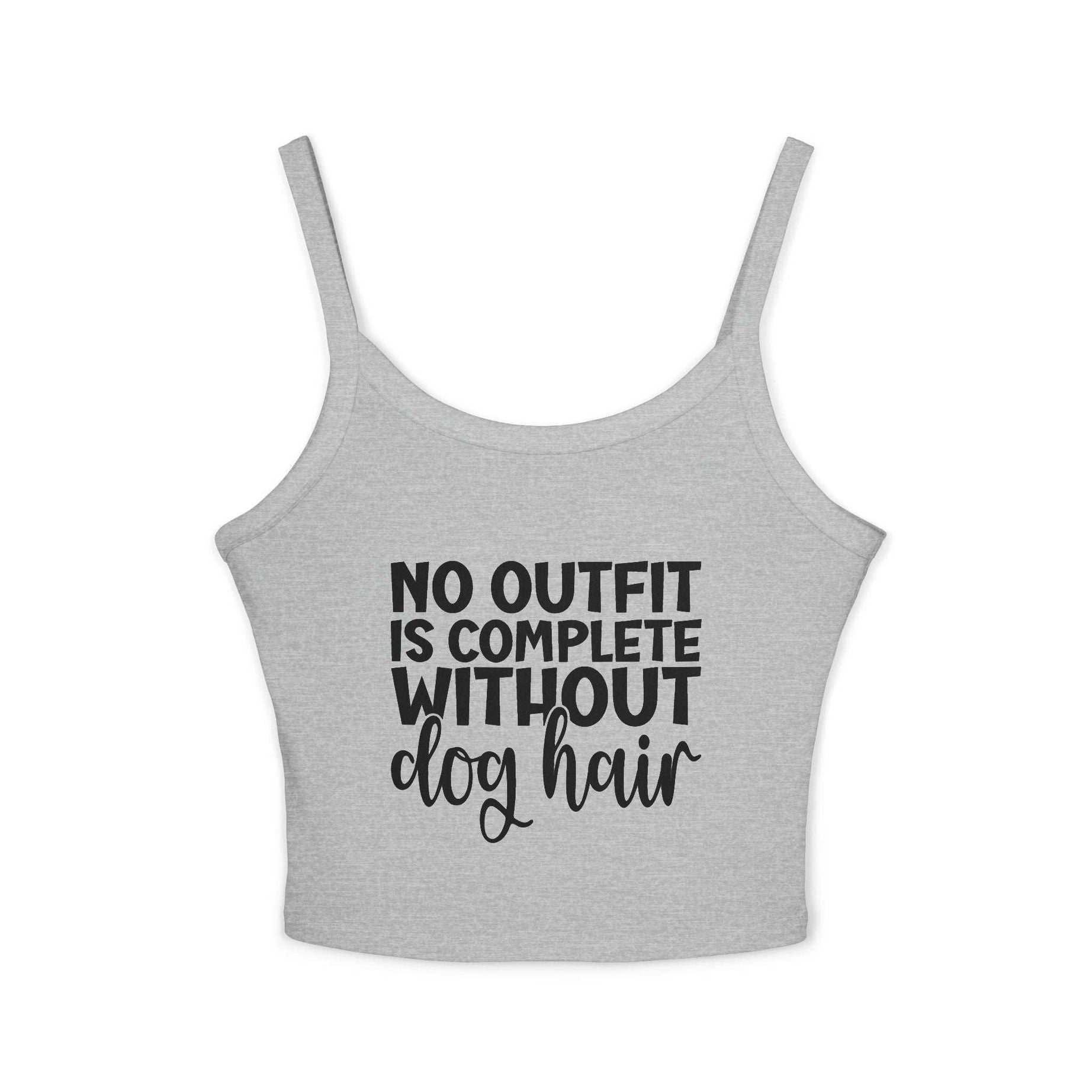 Funny Dog Hair Love Women's Spaghetti Strap Tank Top