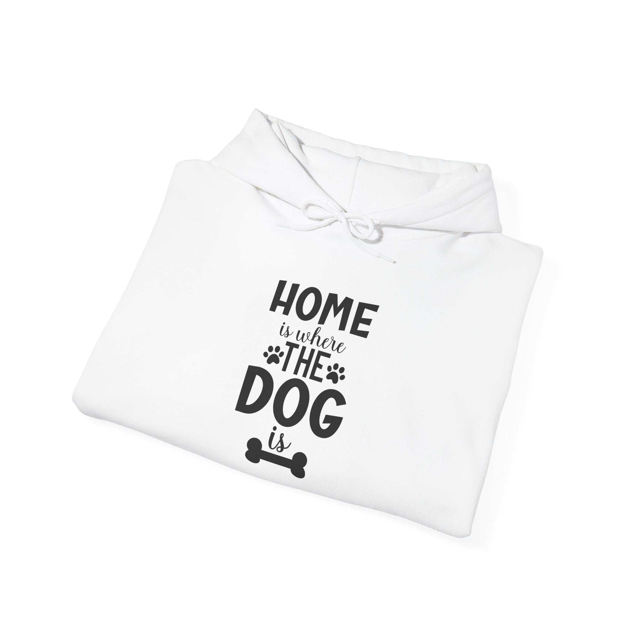 Home is Where the Dog Is - Unisex Heavy Blend™ Hooded Sweatshirt