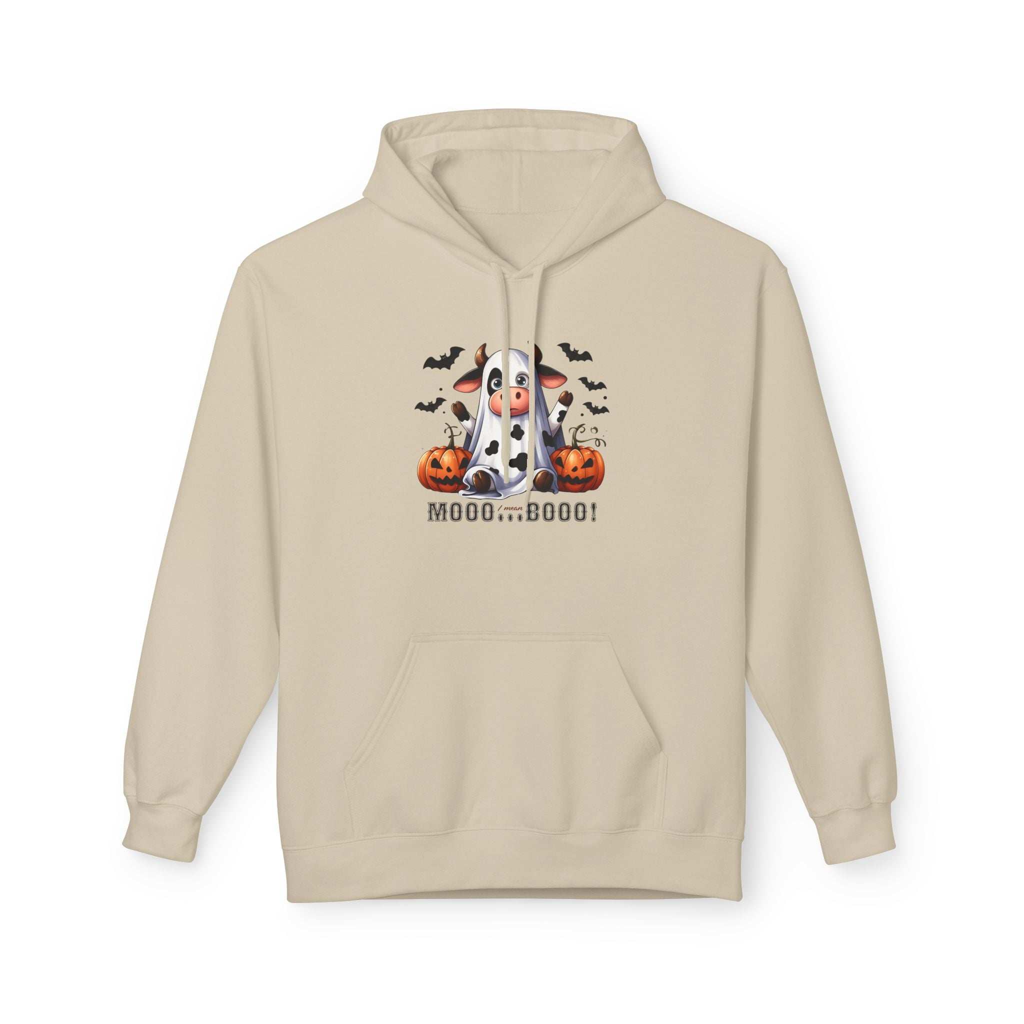 Mooo Cow Hoodie - Soft Fleece Unisex Sweatshirt