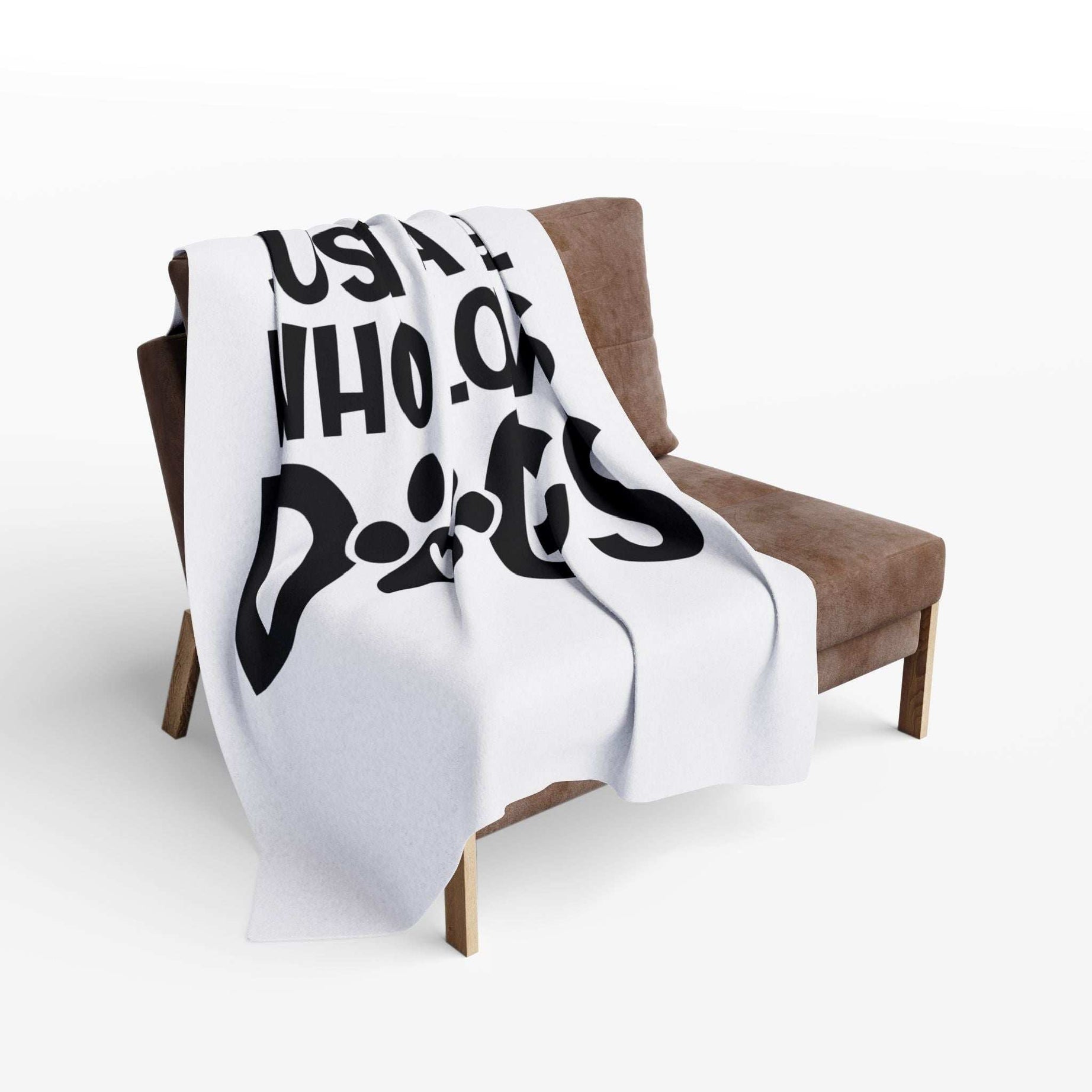 Just a Girl Who Loves Dogs - Fleece Blanket