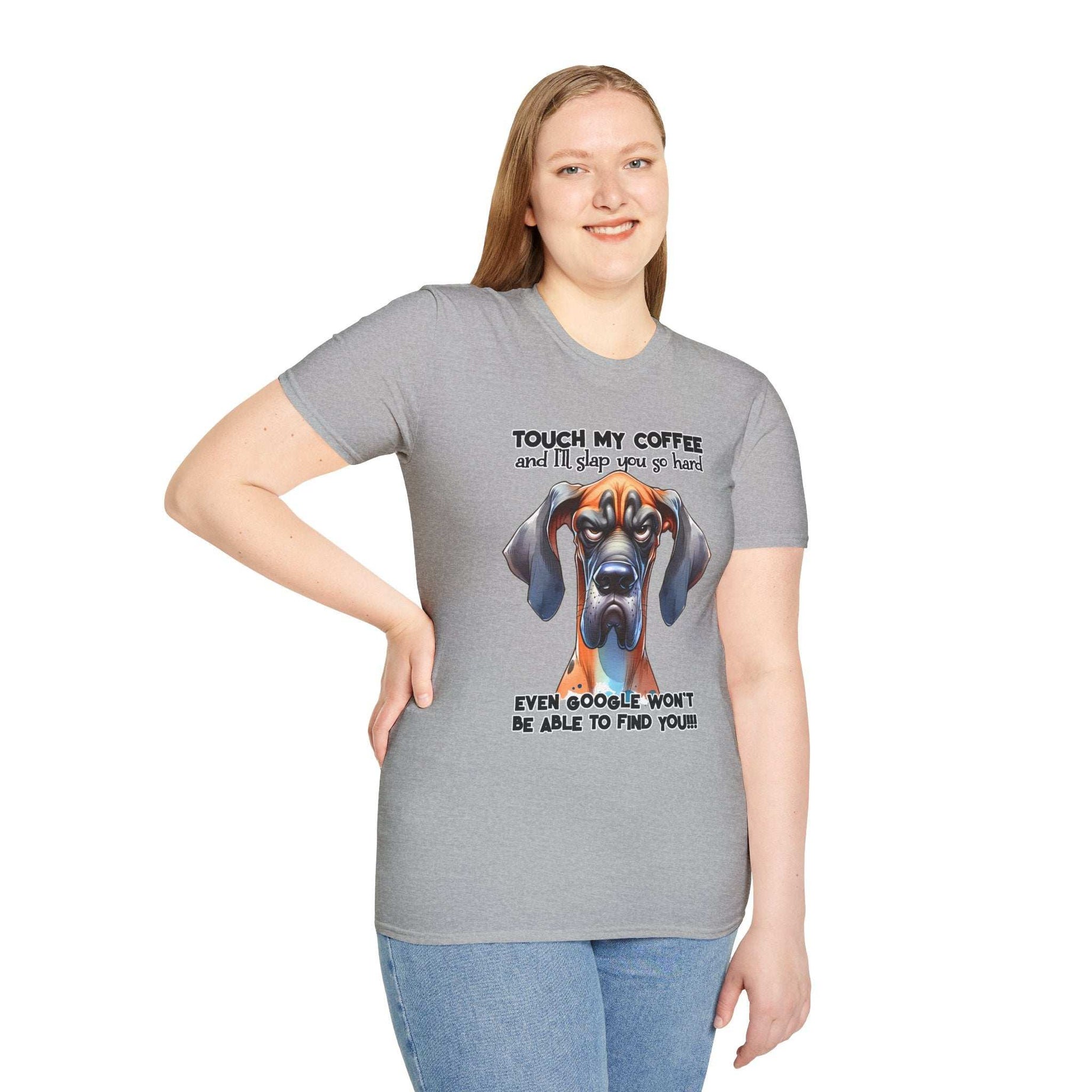 Funny Dog Coffee Lover T-Shirt - Hilarious Pet Parent Humor Tee