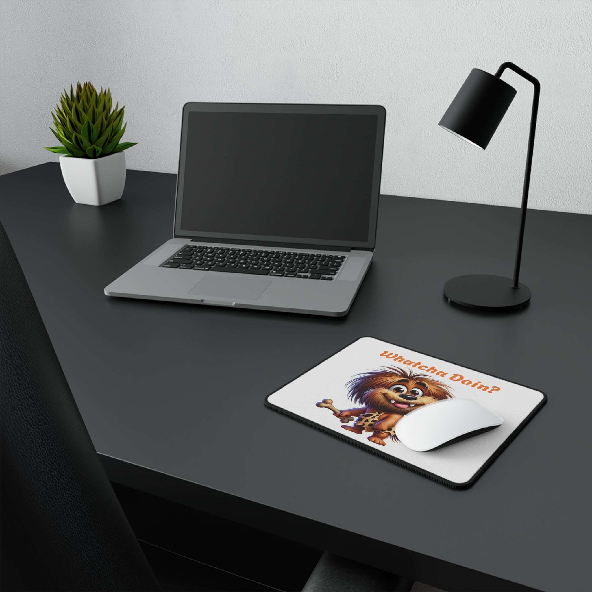 Whatcha Doin'? Non-Slip Gaming Mouse Pad - Fun & Functional Desk Accessory for Gamers