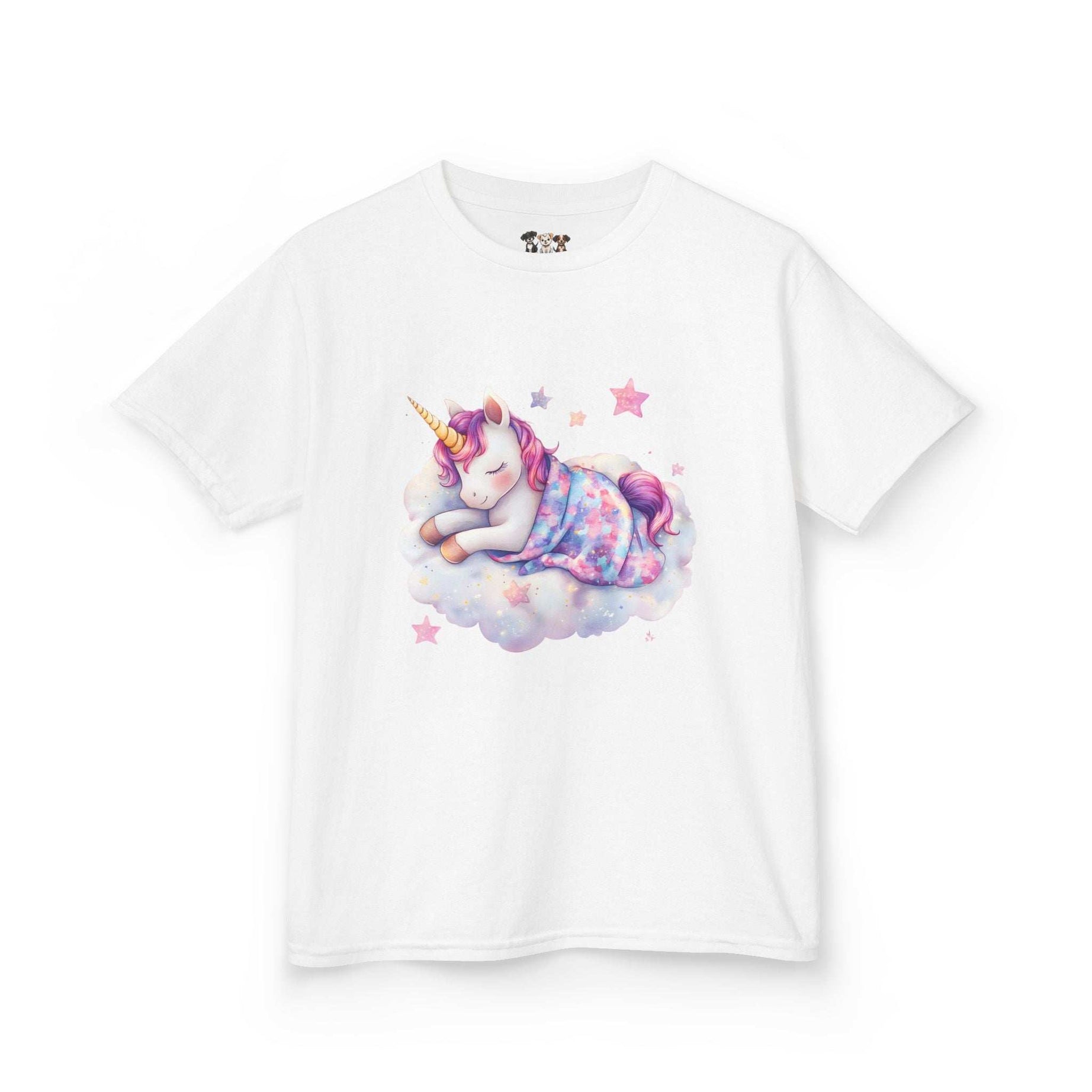 Dreamy Unicorn Kids Heavy Cotton Tee - Cute & Cozy for Everyday Adventures