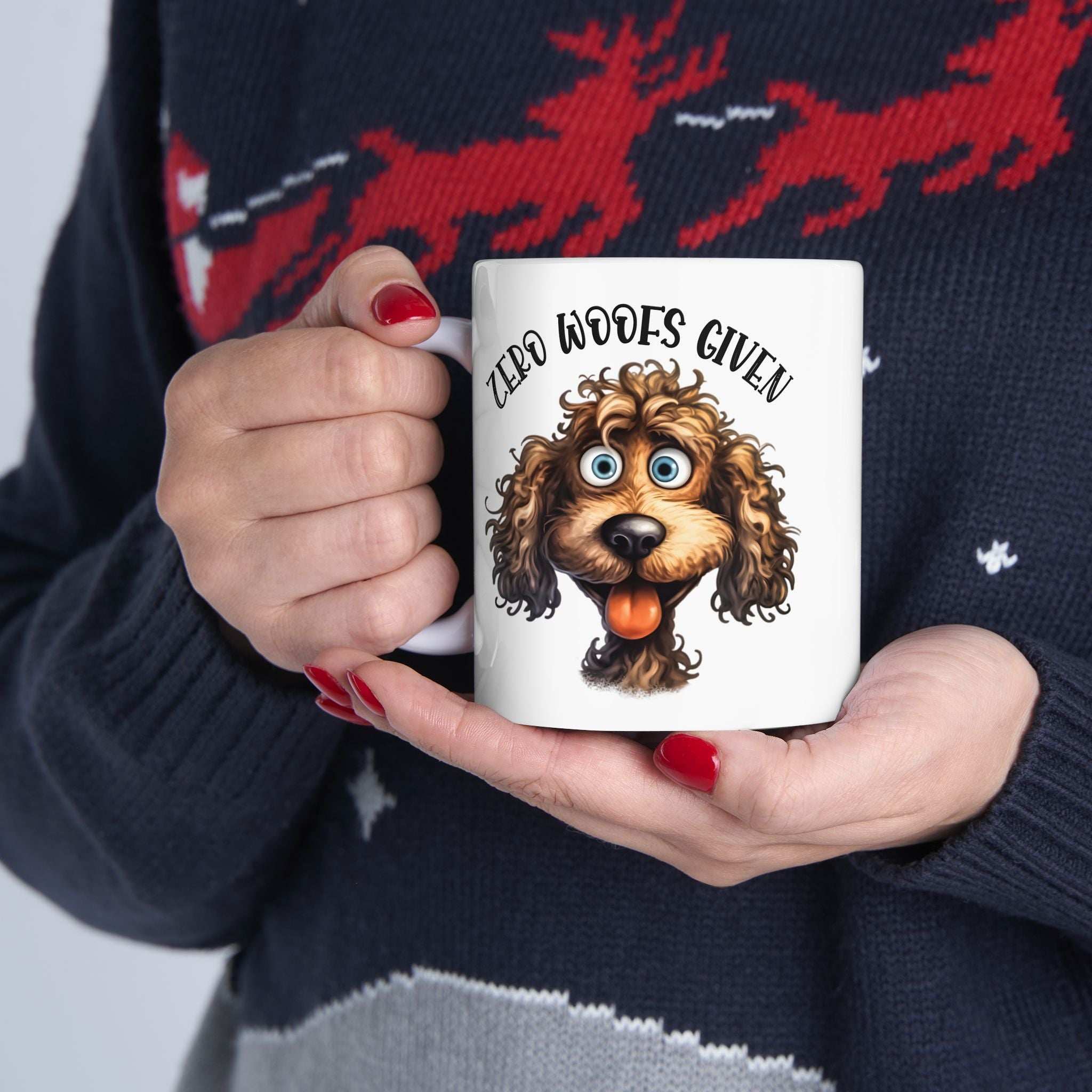 Empowered Lioness Ceramic Mug - Inspirational Coffee Cup for Animal Lovers