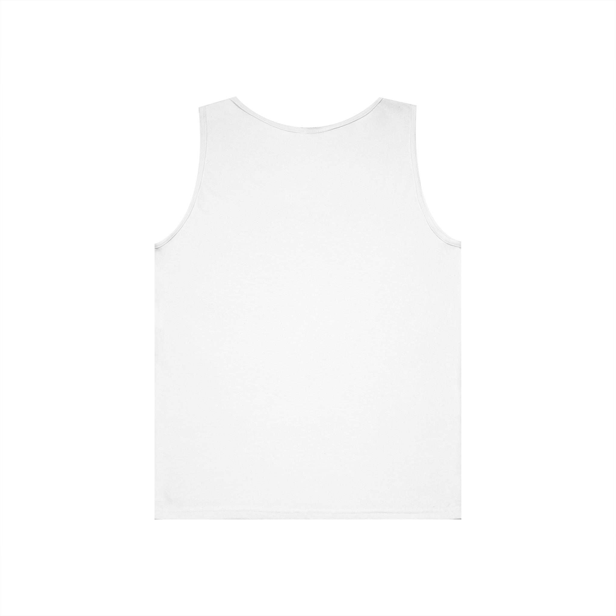 Playful Unisex Heavy Cotton Tank Top - Perfect for Casual Days