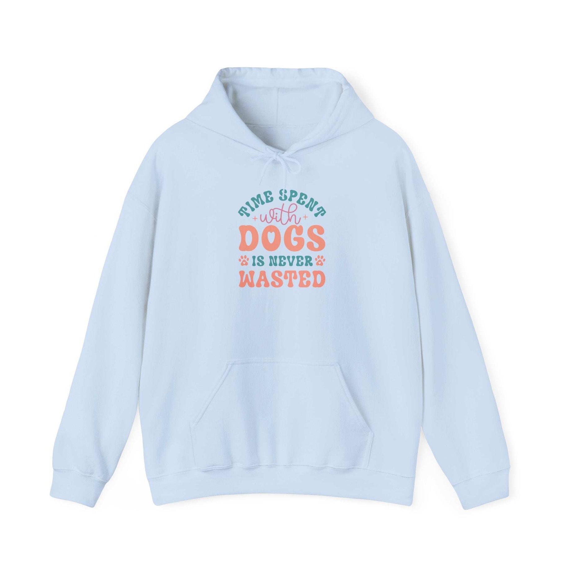 Time Spent with Dogs Hoodie - Perfect for Dog Lovers