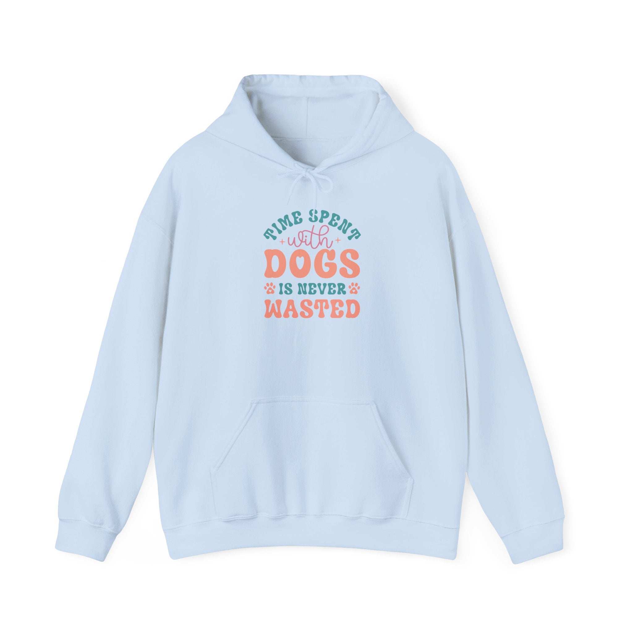 Time Spent with Dogs Hoodie - Perfect for Dog Lovers
