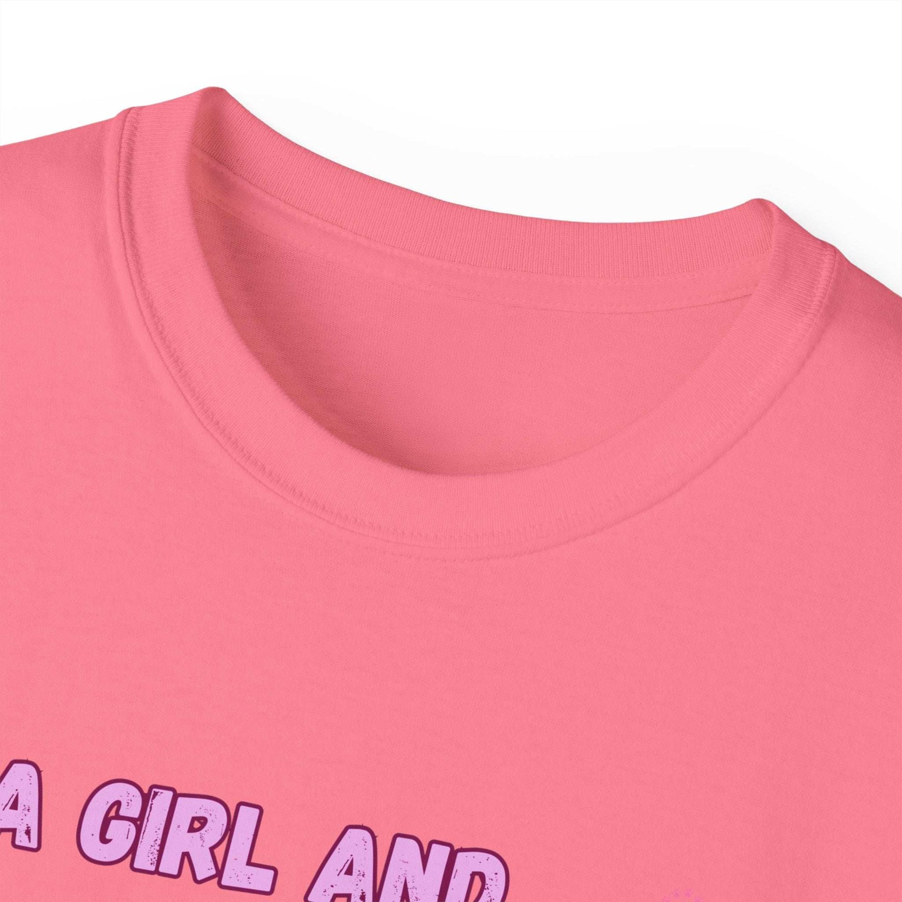 Girl and Her Dog Unisex Tee | Cute Pet Lover Shirt | Personalized Gift