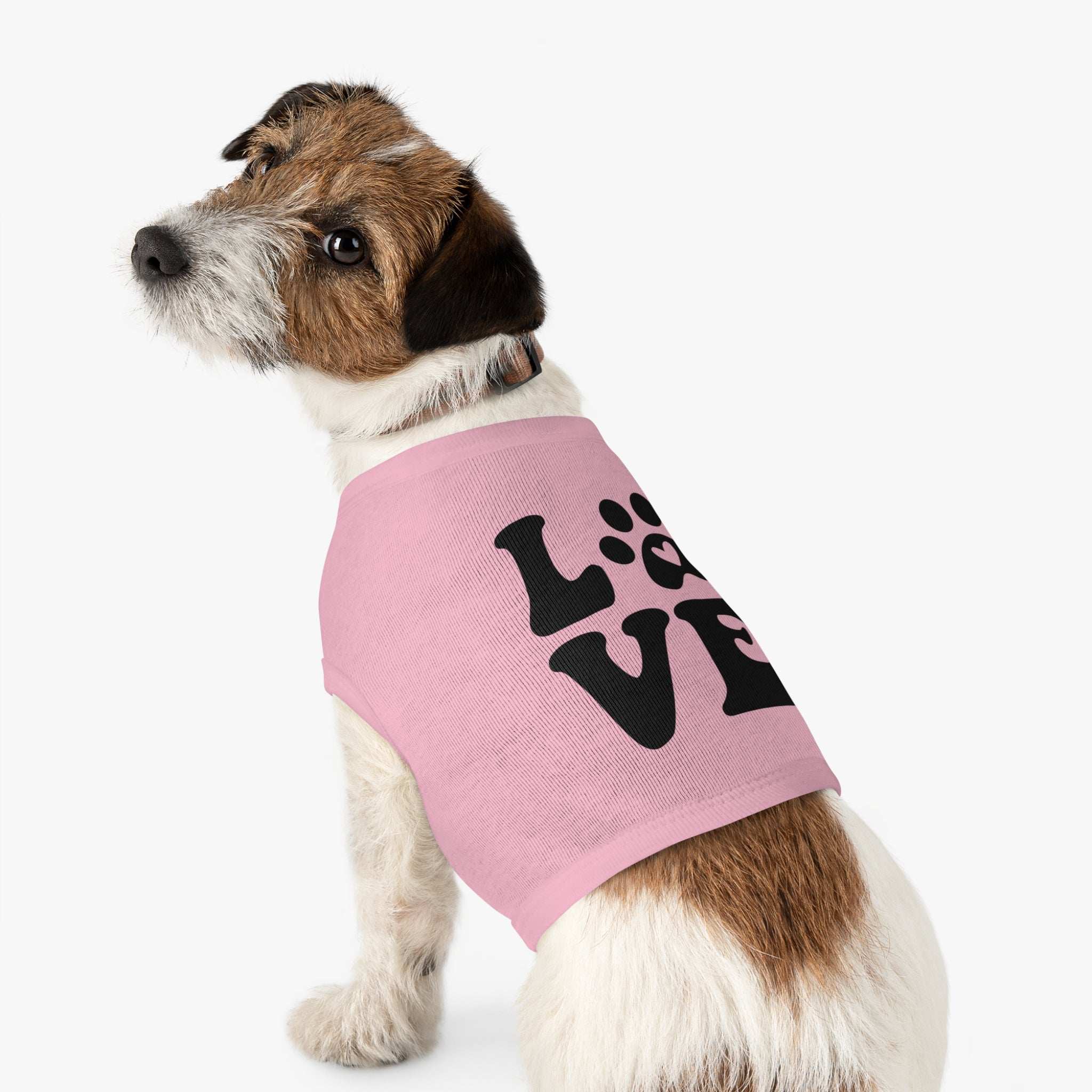 Cute Pet Tank Top - 'Love' Design for Dogs and Cats