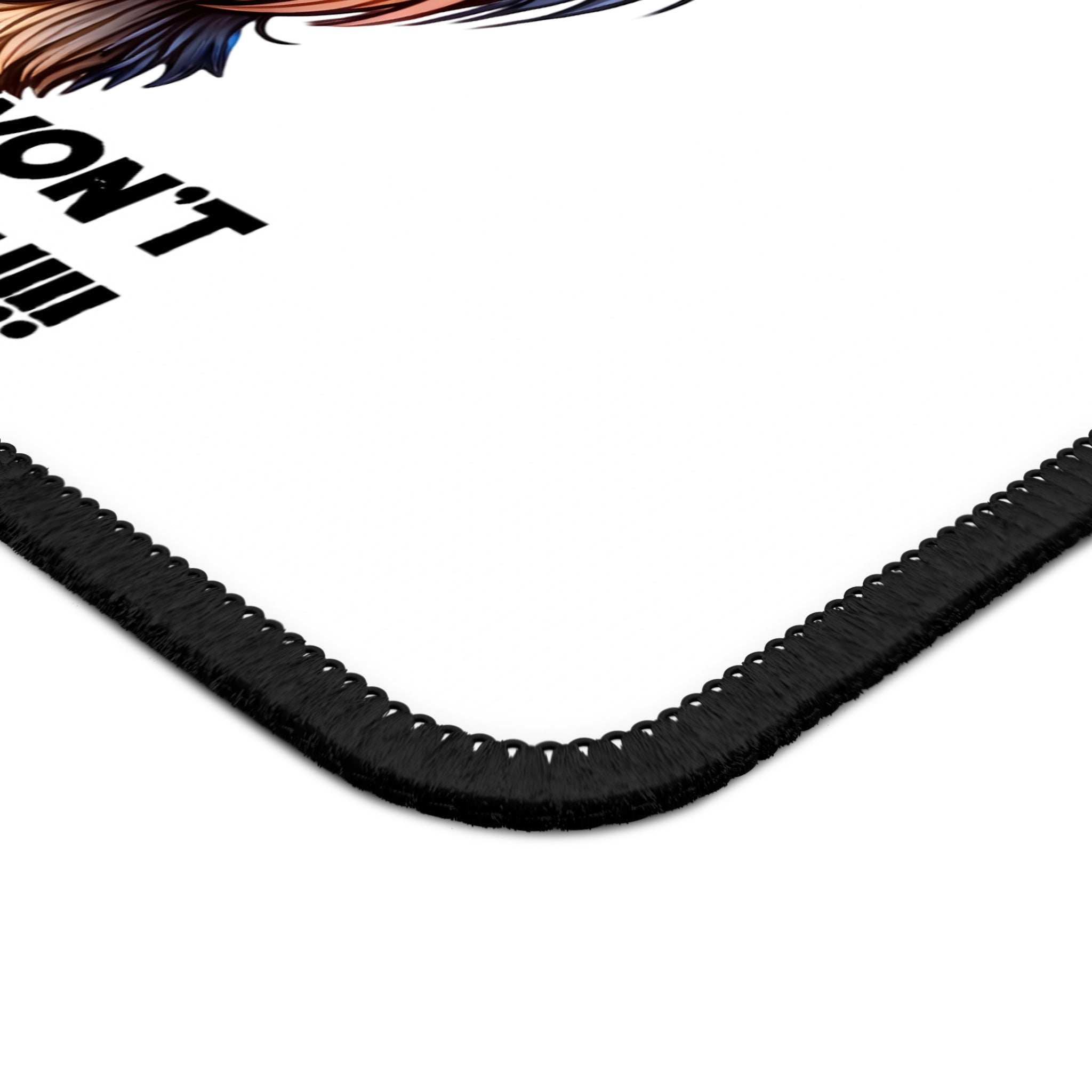 Funny Coffee-Themed Gaming Mouse Pad - Touch My Coffee & I'll Slap You