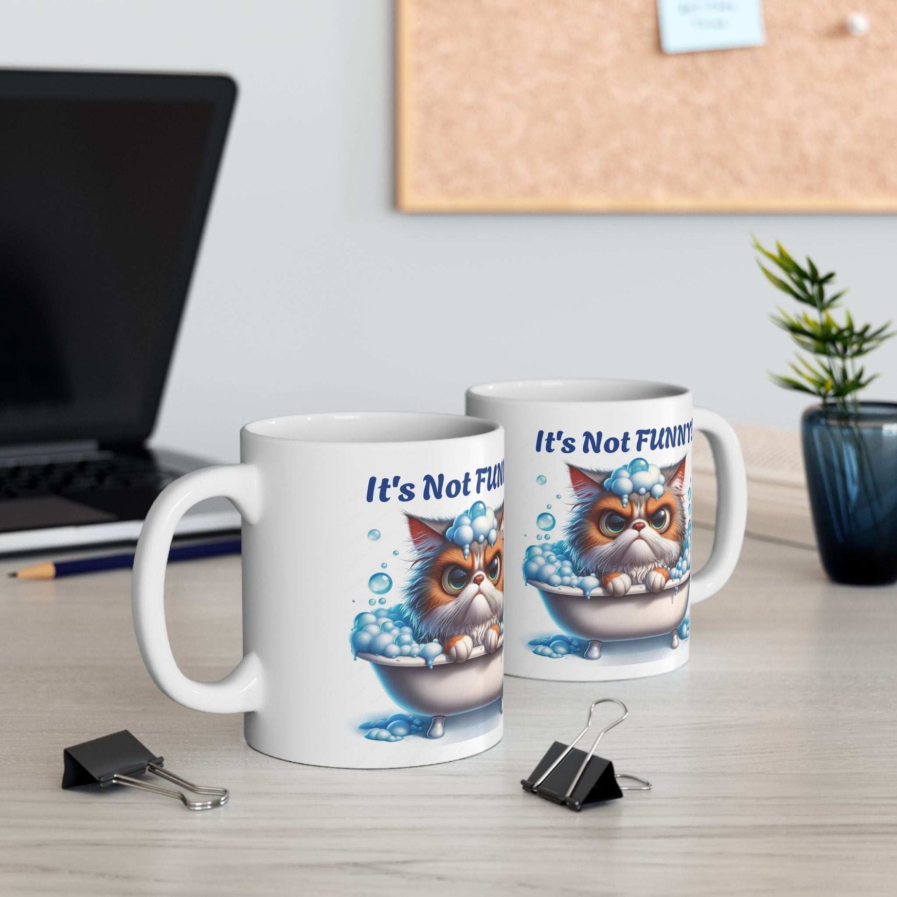 Funny Cat Ceramic Mug - Perfect Gift for Cat Lovers