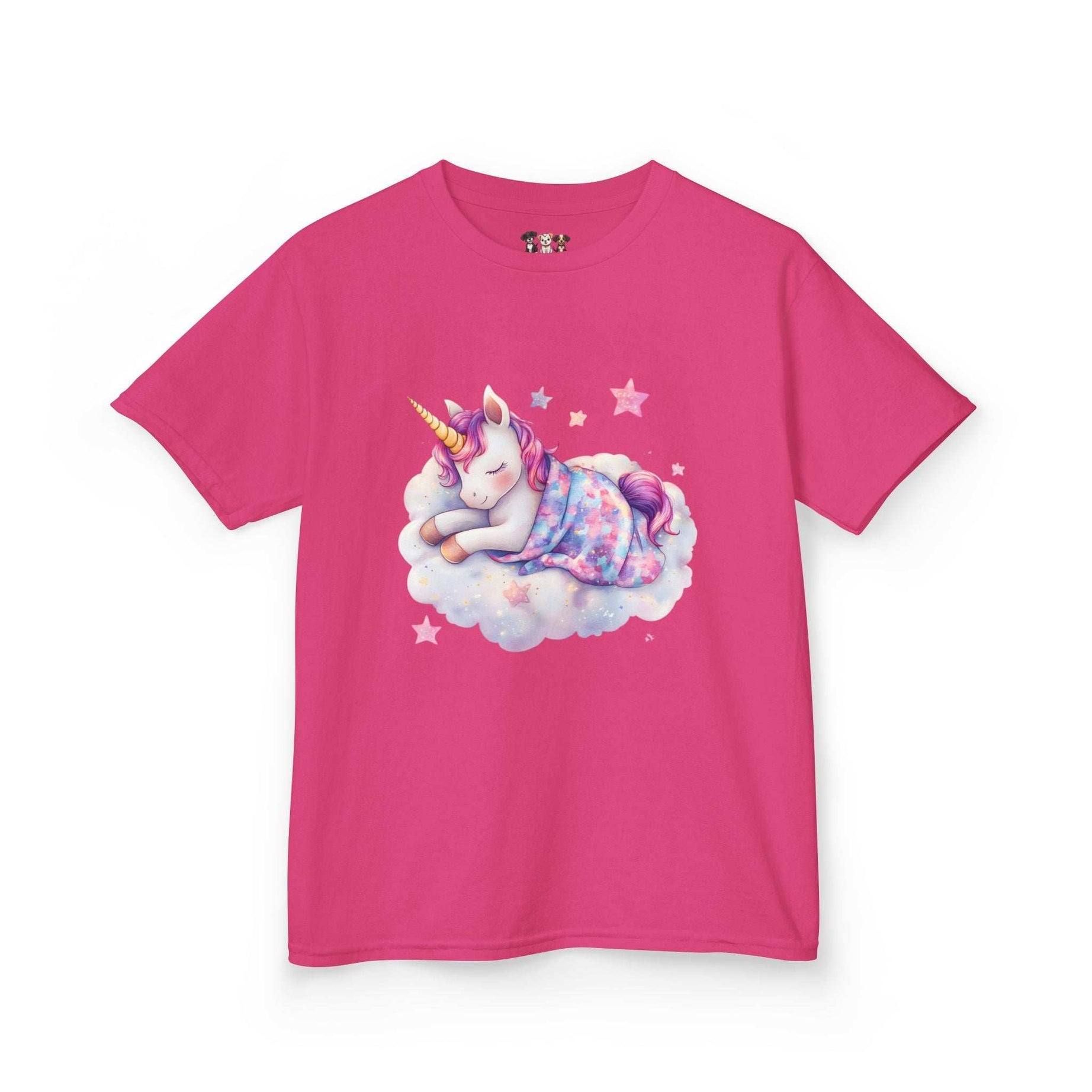 Dreamy Unicorn Kids Heavy Cotton Tee - Cute & Cozy for Everyday Adventures