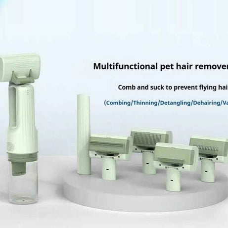 Adjustable Pet Grooming Vacuum with Custom Speed Control