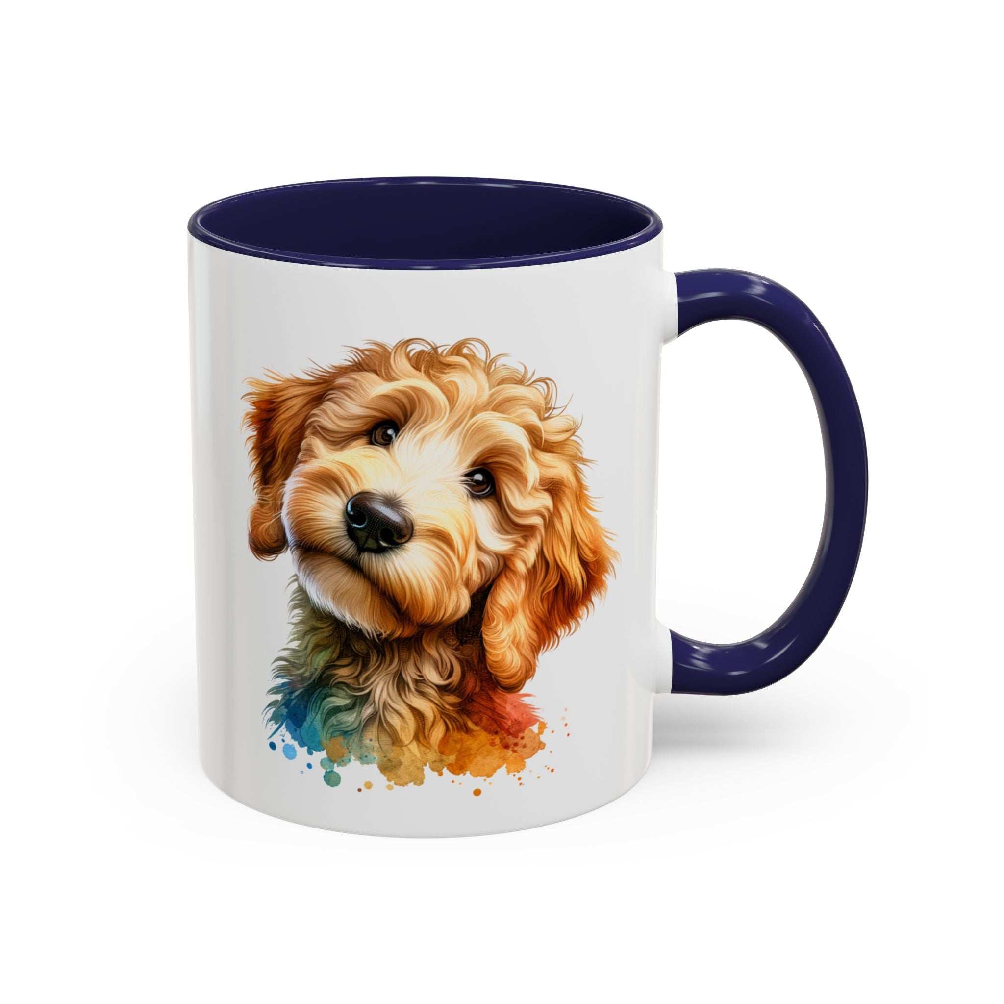 Cute Dog-Themed Accent Coffee Mug - Perfect for Animal Lovers