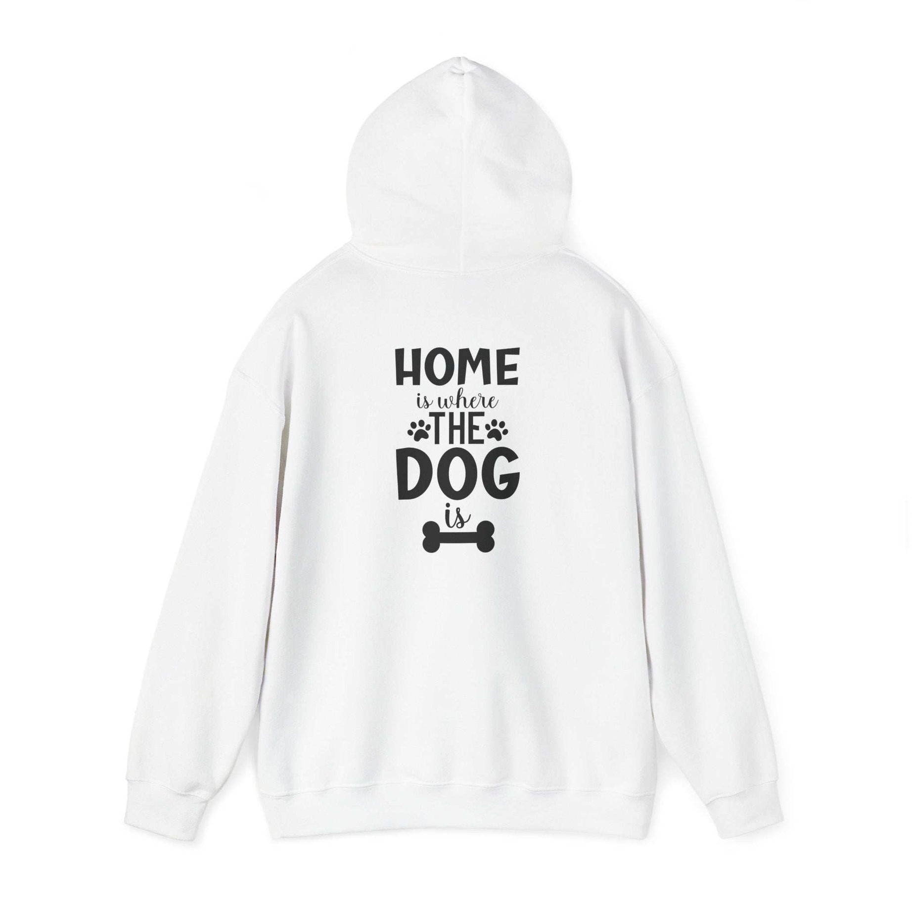 Home is Where the Dog Is - Unisex Heavy Blend™ Hooded Sweatshirt