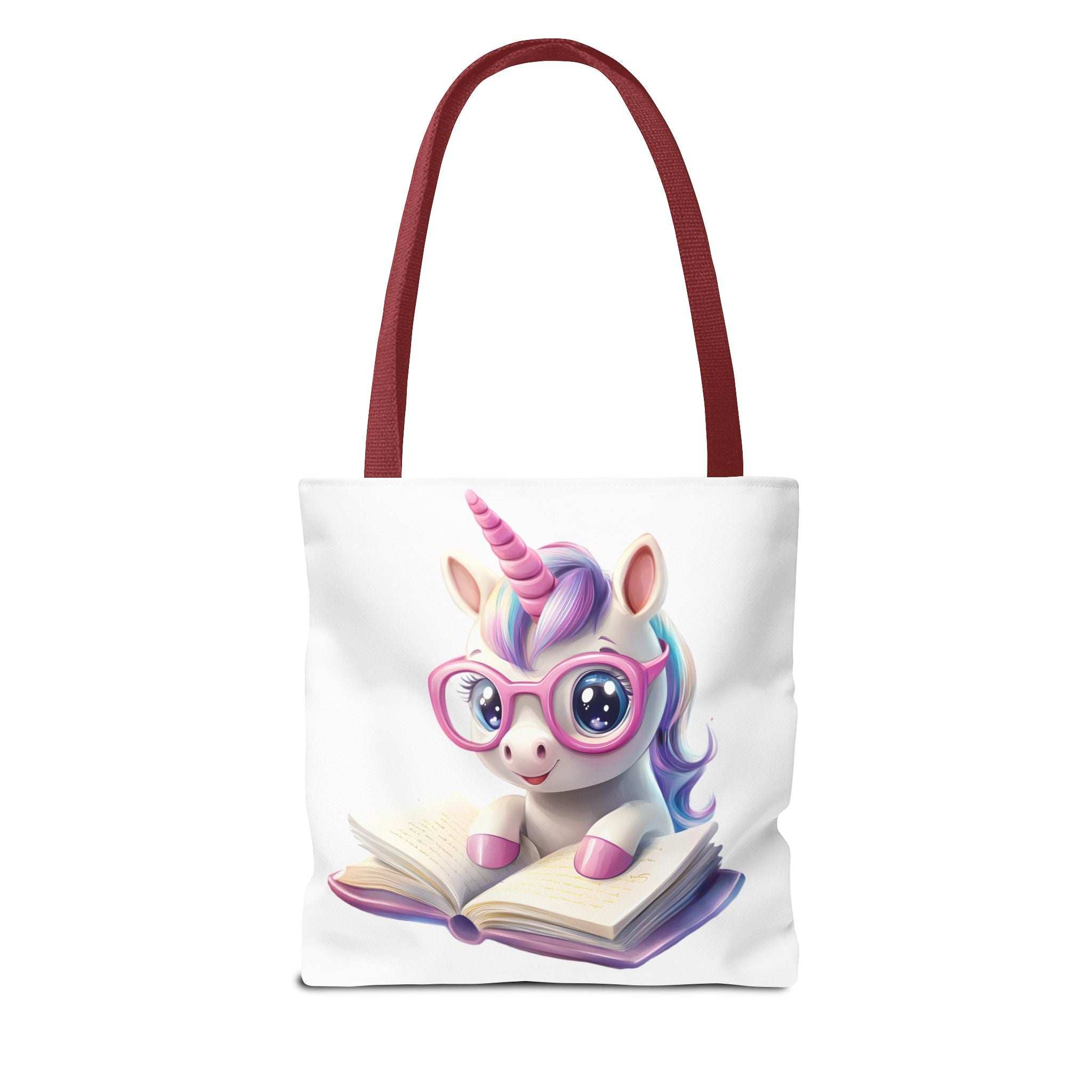 Cute Unicorn Reading Tote Bag - Perfect for Book Lovers