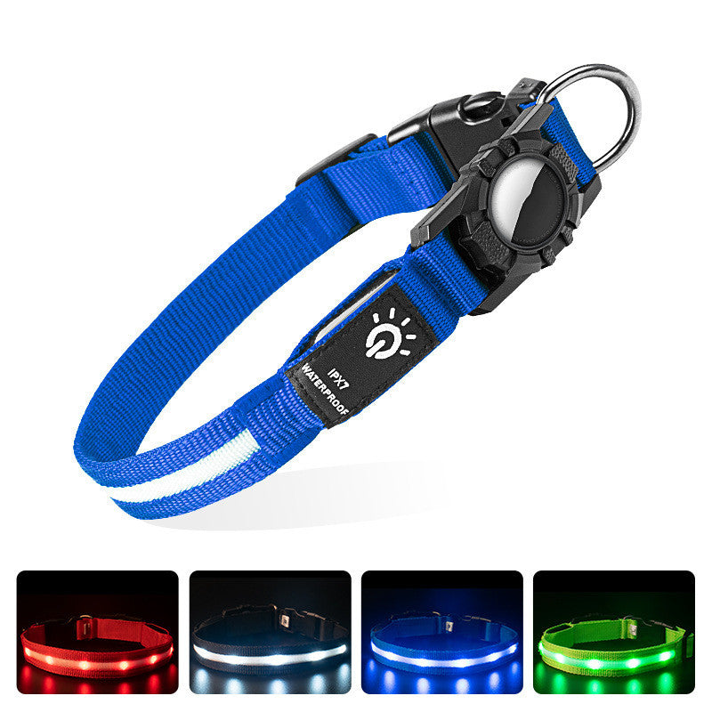 LED Waterproof Pet Collar - Safety Light Up Dog Collar