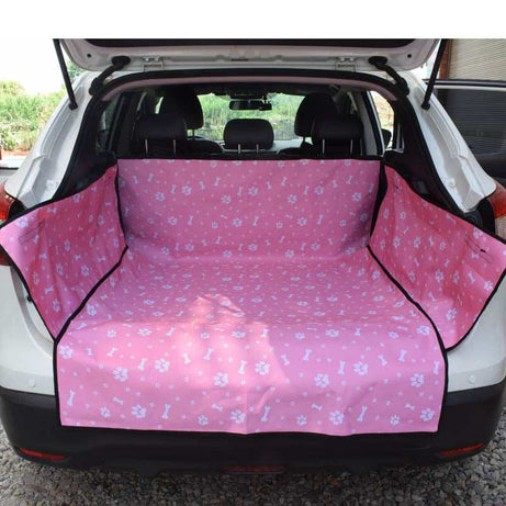 Adjustable Waterproof Car Trunk Pet Mat - Keep Vehicle Clean