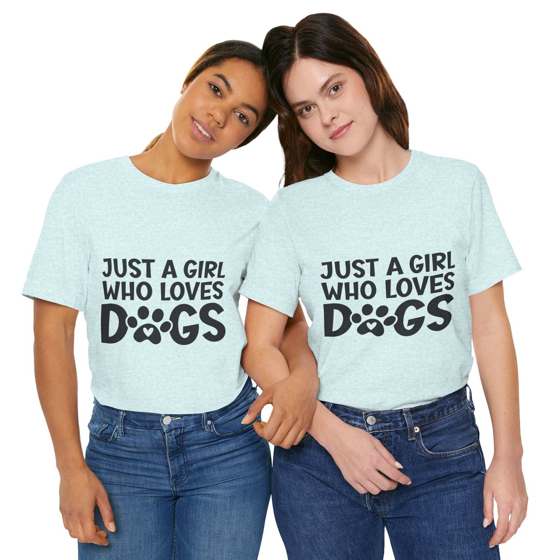 Dog Lover Unisex Tee - Just a Girl Who Loves Dogs