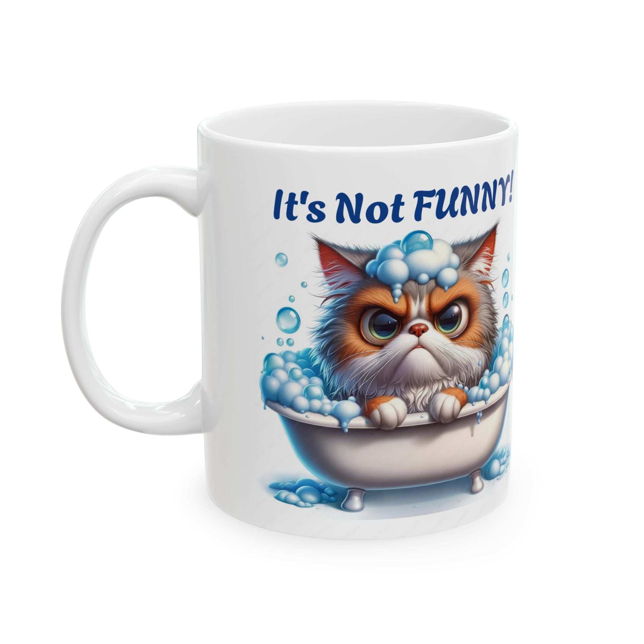 Funny Cat Ceramic Mug - Perfect Gift for Cat Lovers