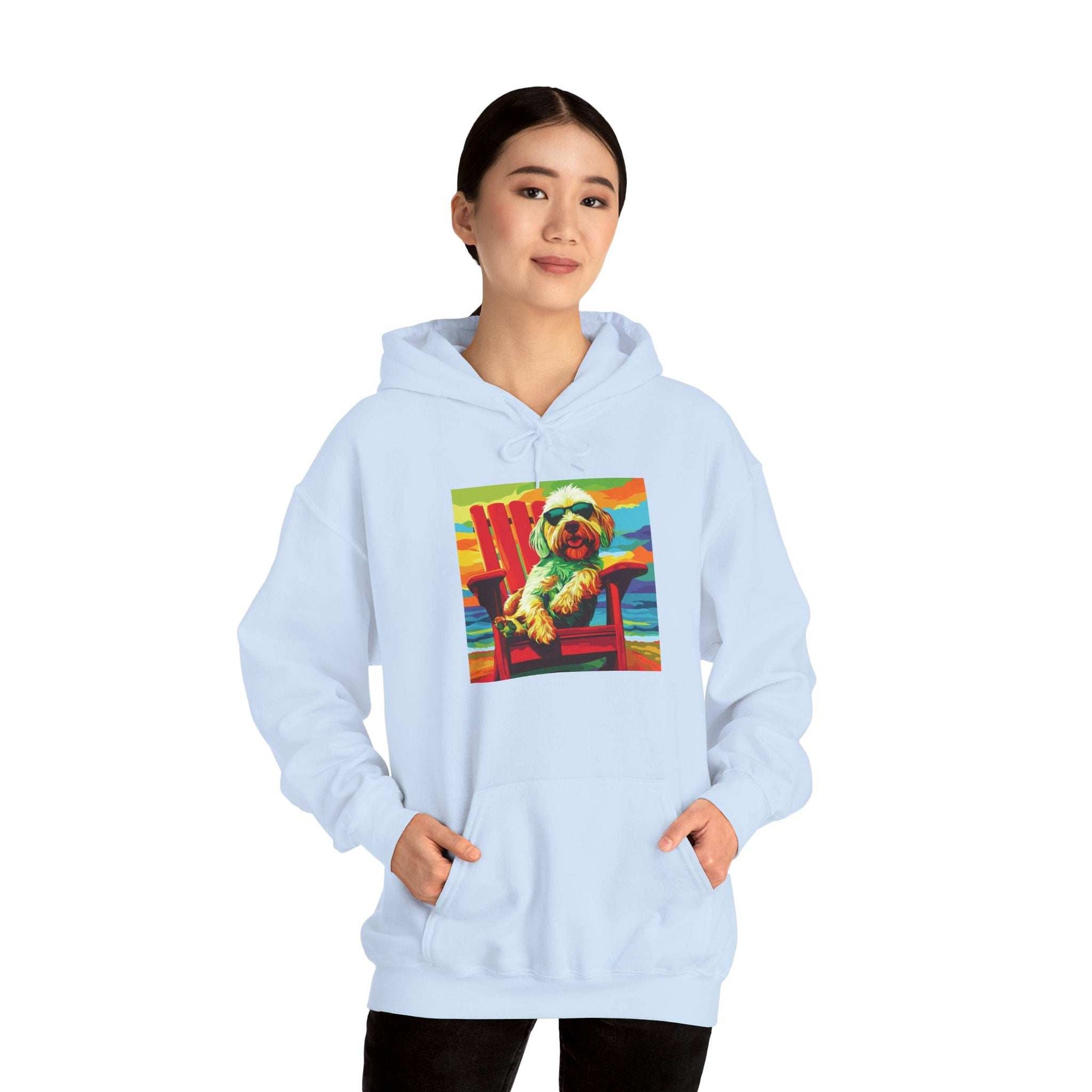 Colorful Goldendoodle Hoodie - Dog Lover Sweatshirt