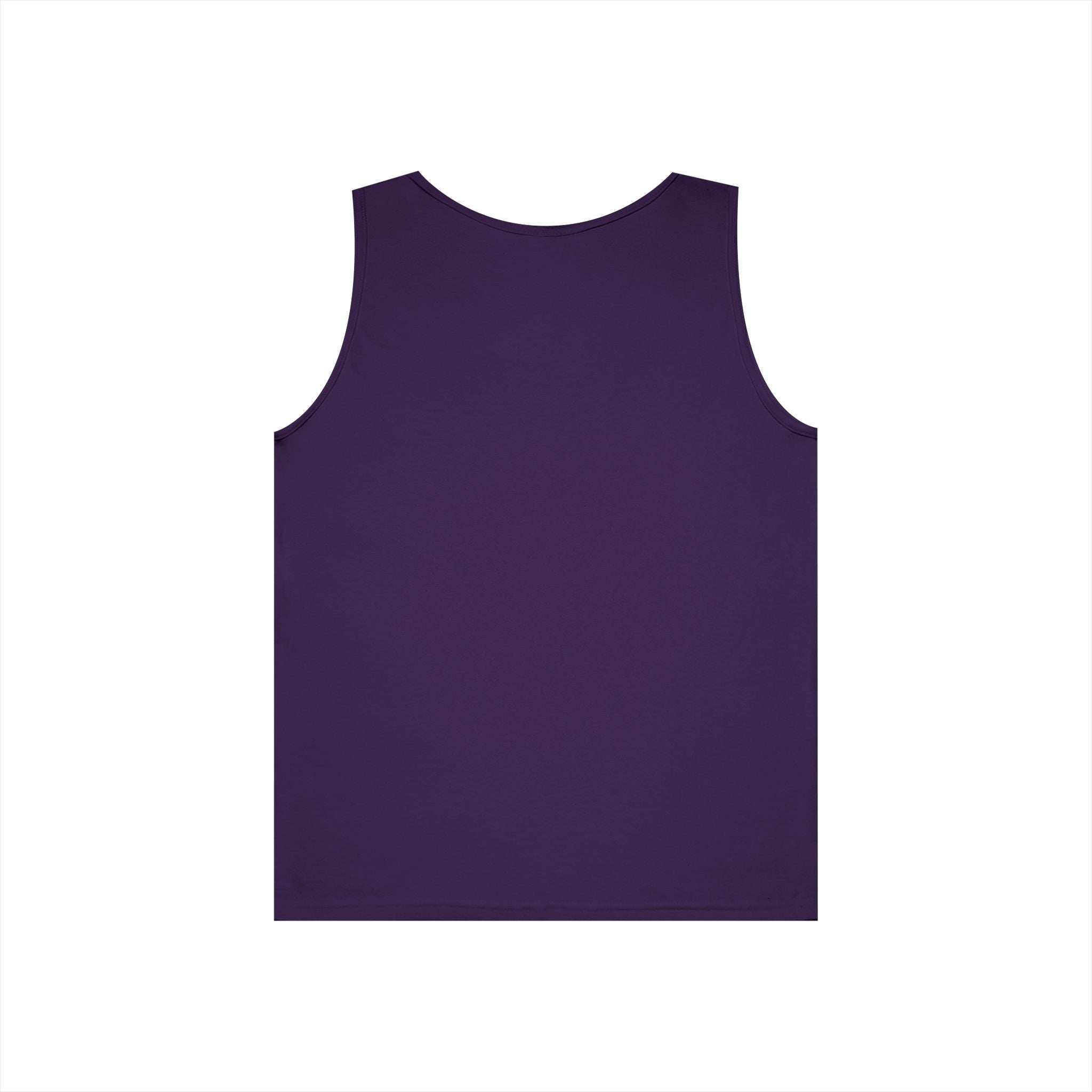 Playful Unisex Heavy Cotton Tank Top - Perfect for Casual Days
