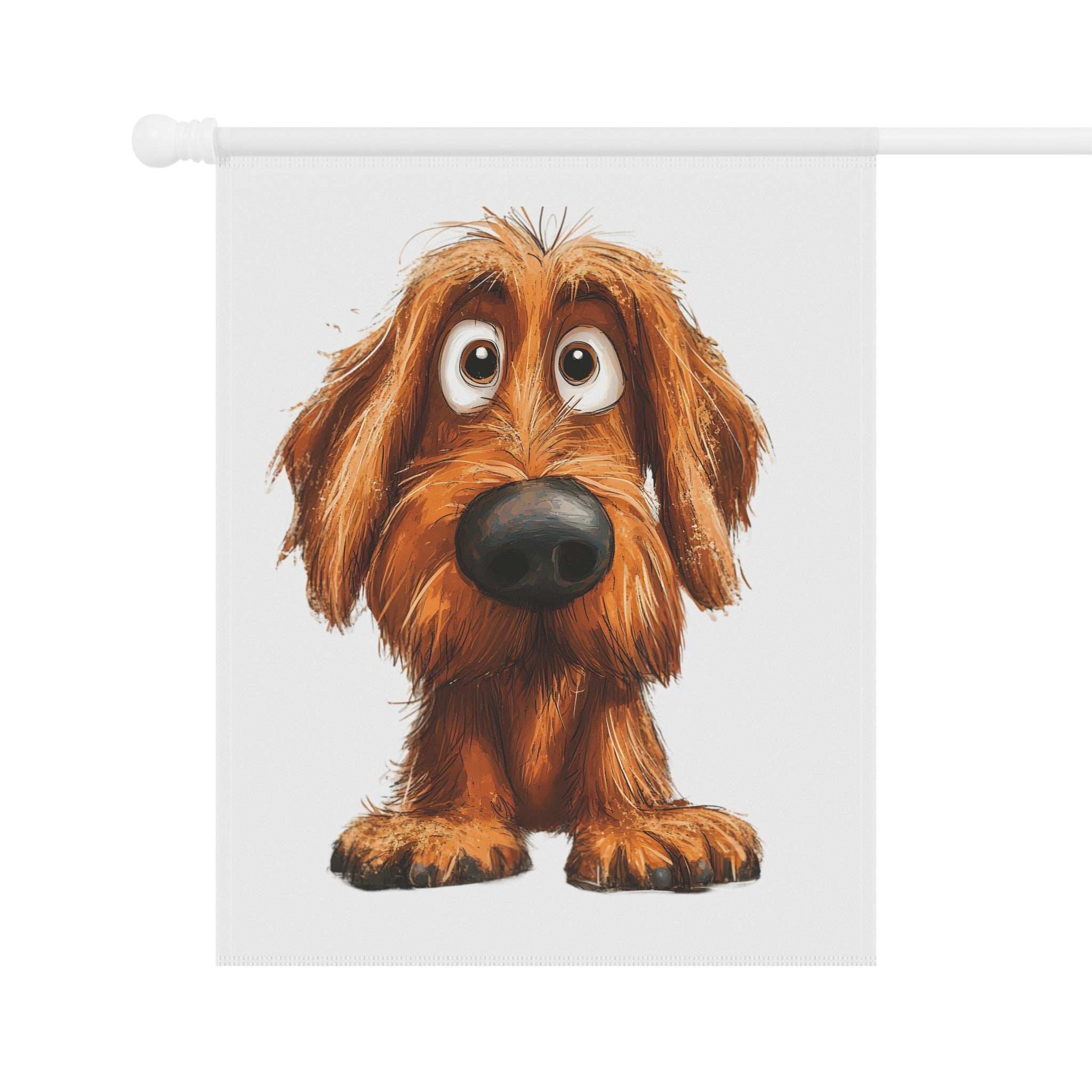 Playful Dog Garden Banner | Cute Pet Decor for Home & Garden