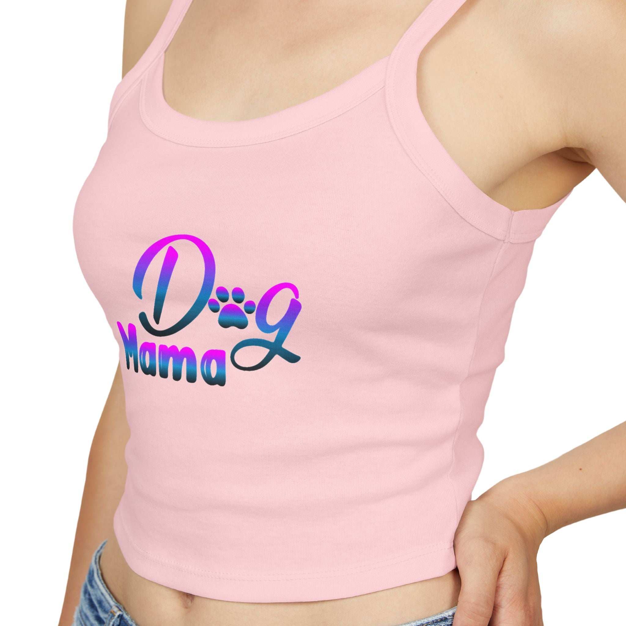 Dog Mama - Spaghetti Strap Tank Top