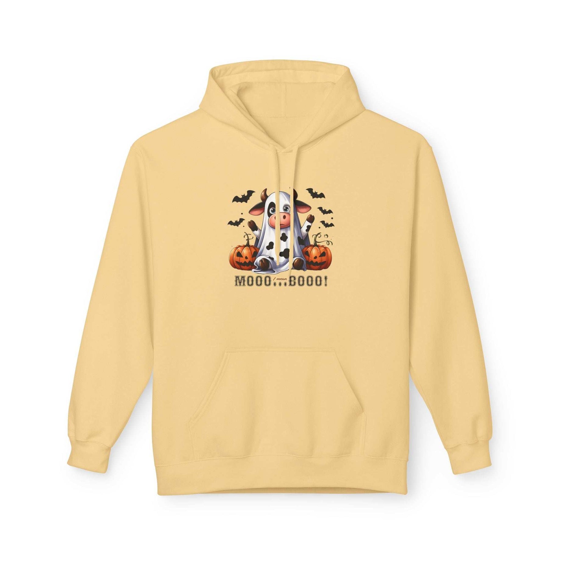 Mooo Cow Hoodie - Soft Fleece Unisex Sweatshirt
