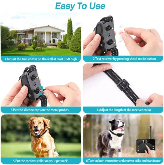 Boundary Guardian - 2-in-1 Wireless Dog Fence System
