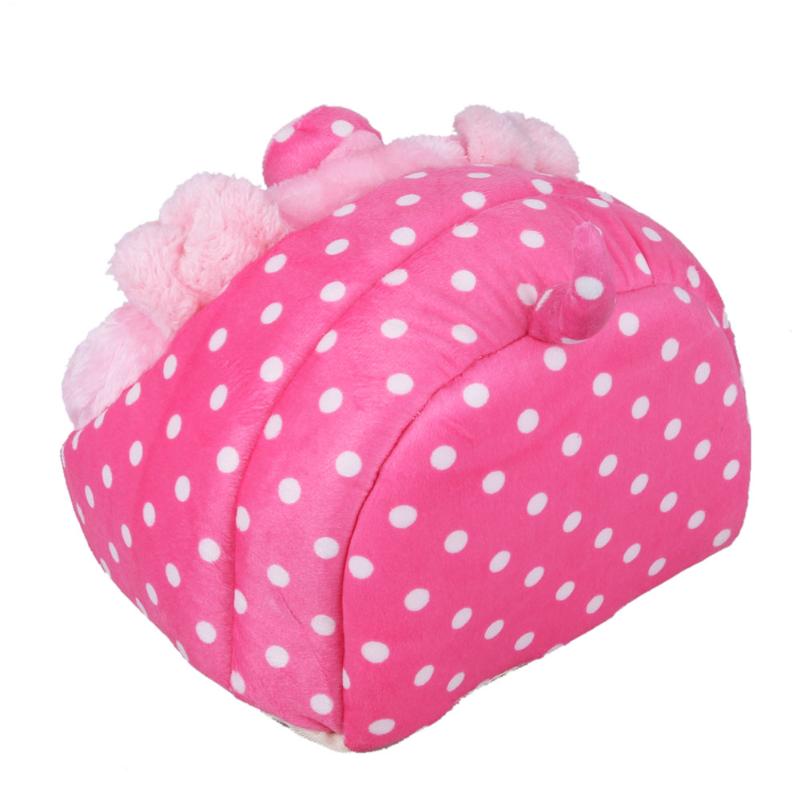 Snuggle Nest Hideaway - Soft Cotton Bed for Small Pets