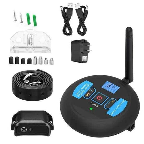 Dog Wireless Fence - Boundary Training System with Static Collar