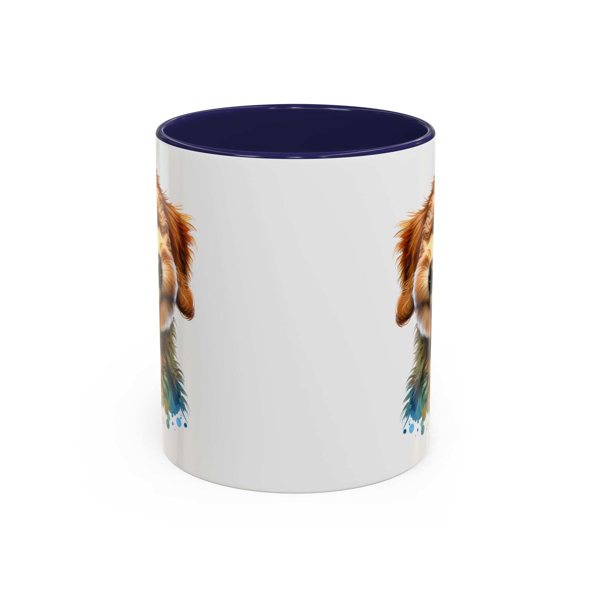 Cute Dog-Themed Accent Coffee Mug - Perfect for Animal Lovers
