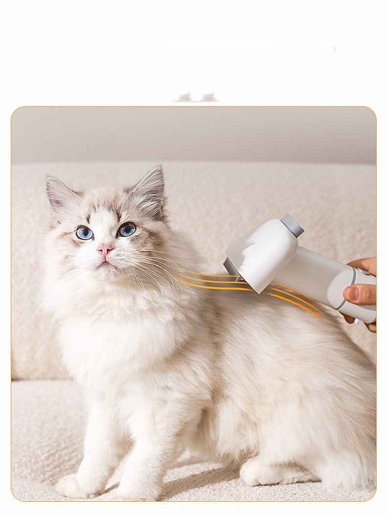 Cordless Pet Grooming Vacuum for Easy Mobility - Rechargeable