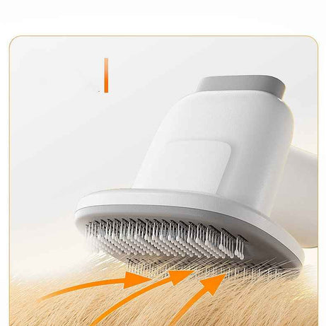 Cordless Pet Grooming Vacuum for Easy Mobility - Rechargeable