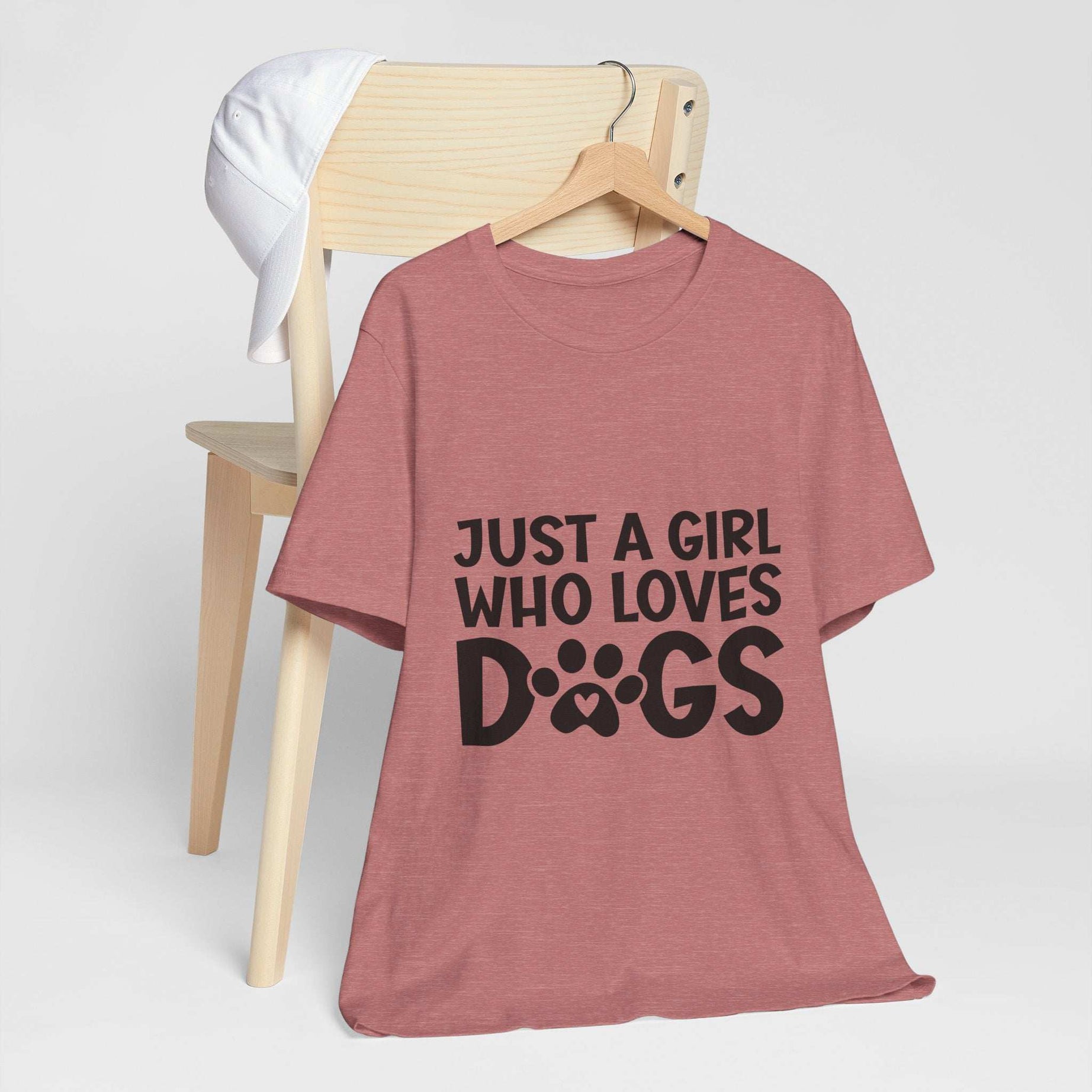 Dog Lover Unisex Tee - Just a Girl Who Loves Dogs