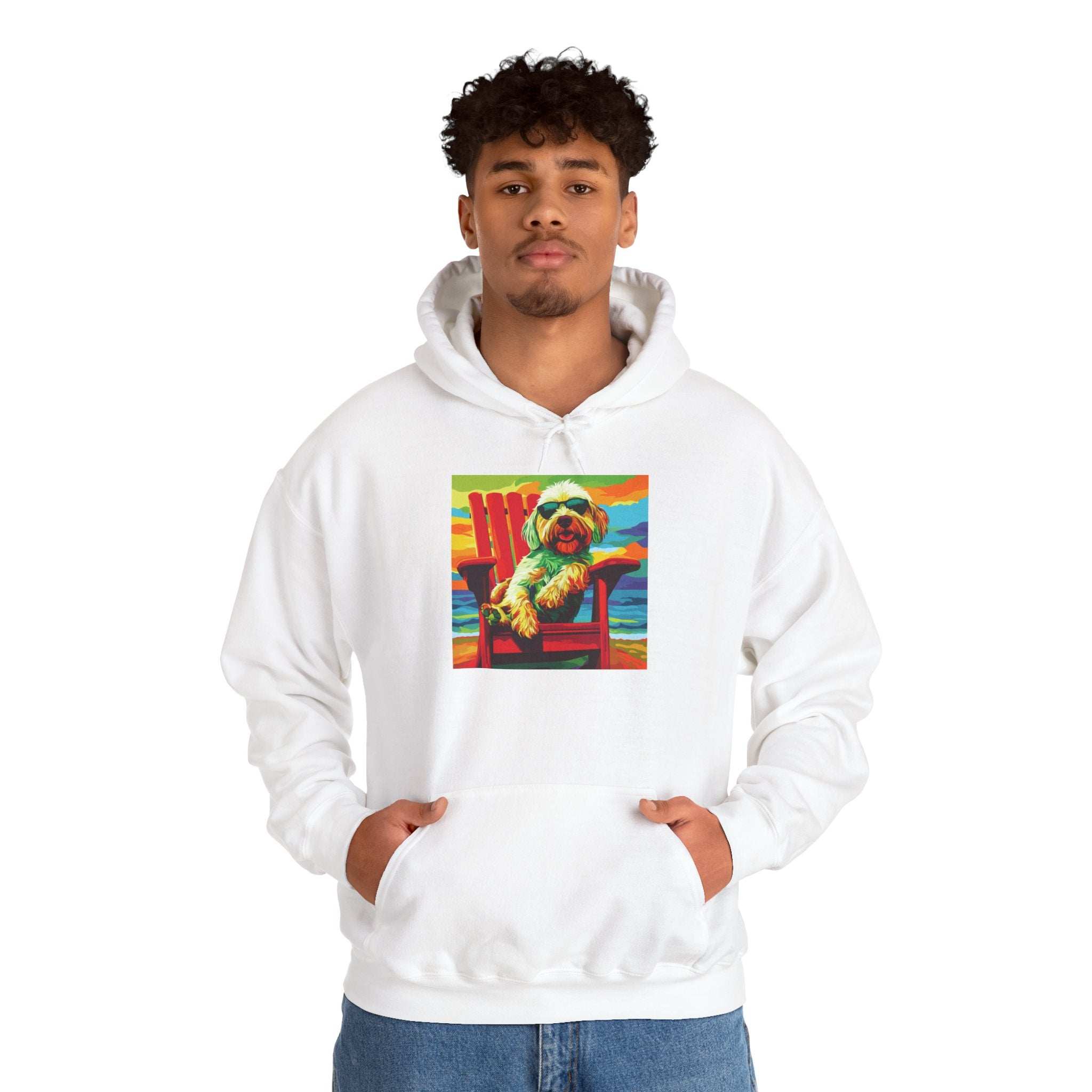 Colorful Goldendoodle Hoodie - Dog Lover Sweatshirt