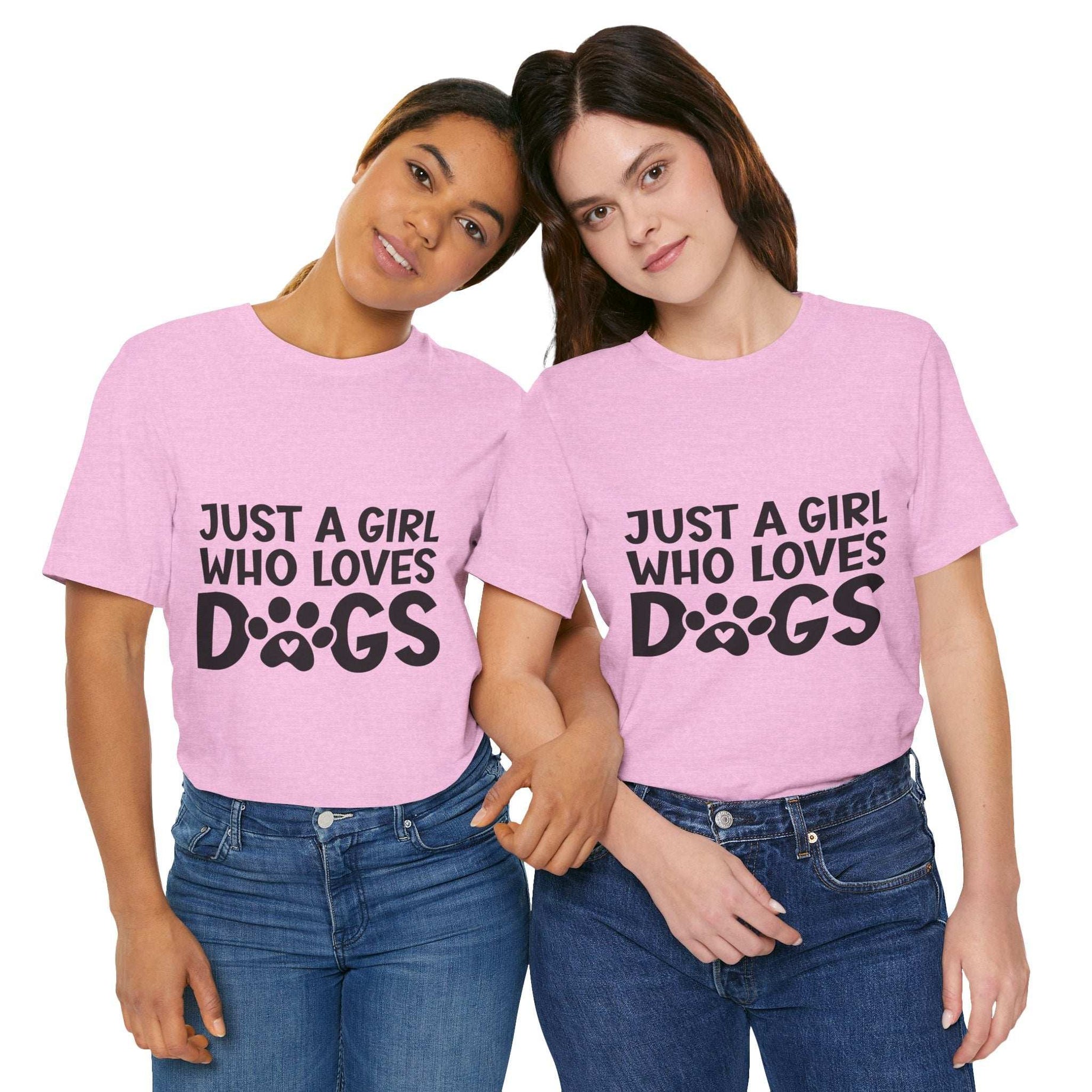 Dog Lover Unisex Tee - Just a Girl Who Loves Dogs