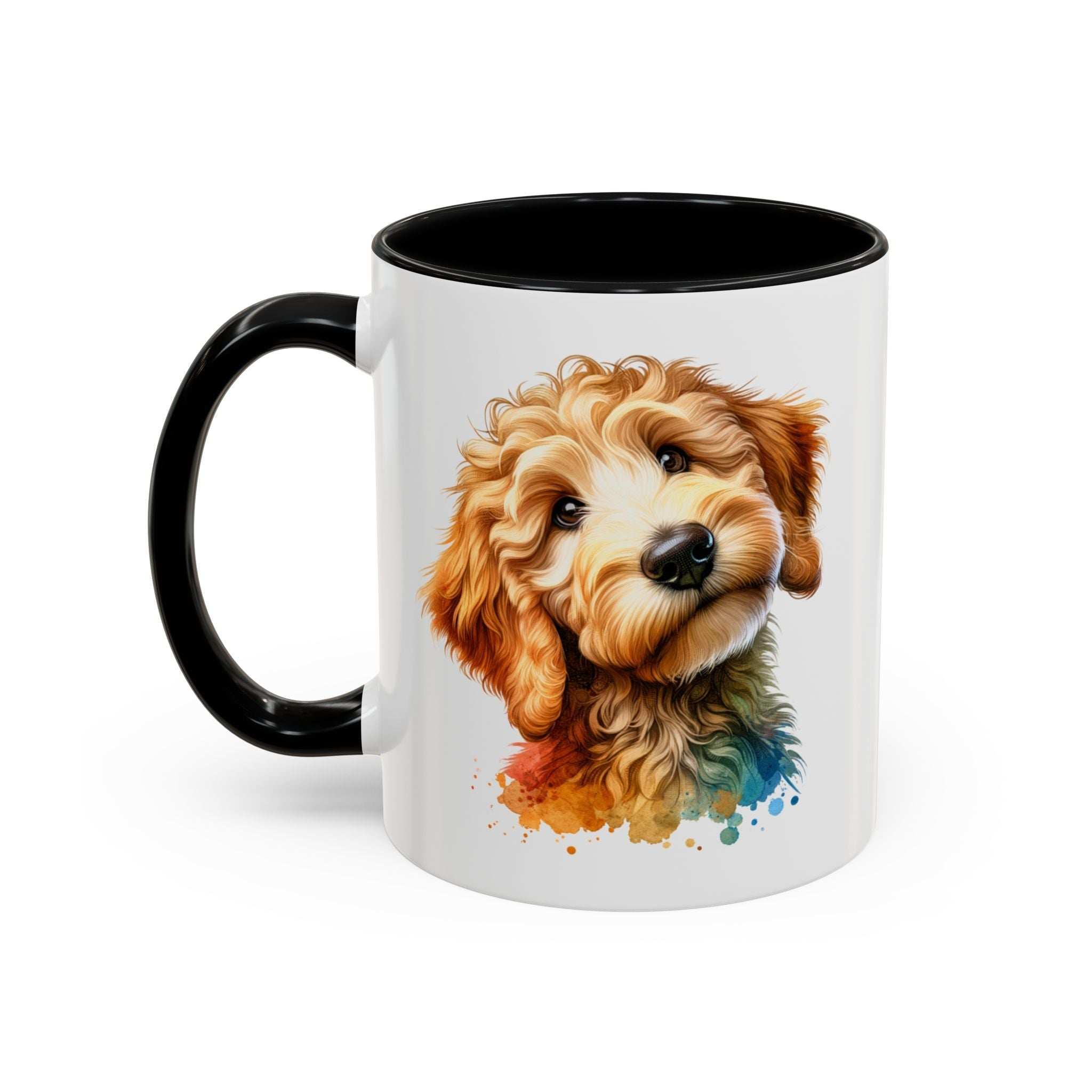 Cute Dog-Themed Accent Coffee Mug - Perfect for Animal Lovers