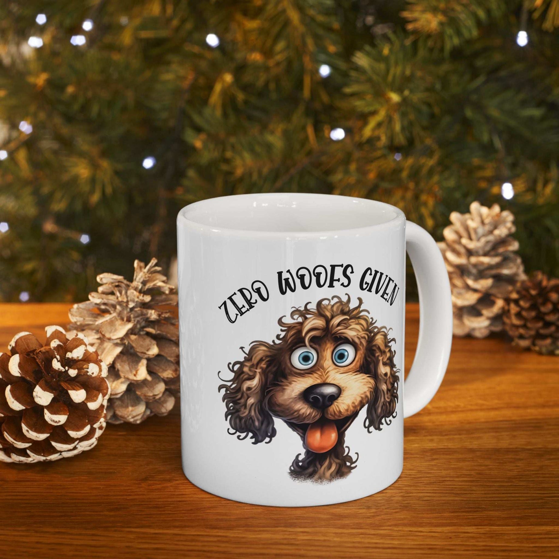 Empowered Lioness Ceramic Mug - Inspirational Coffee Cup for Animal Lovers