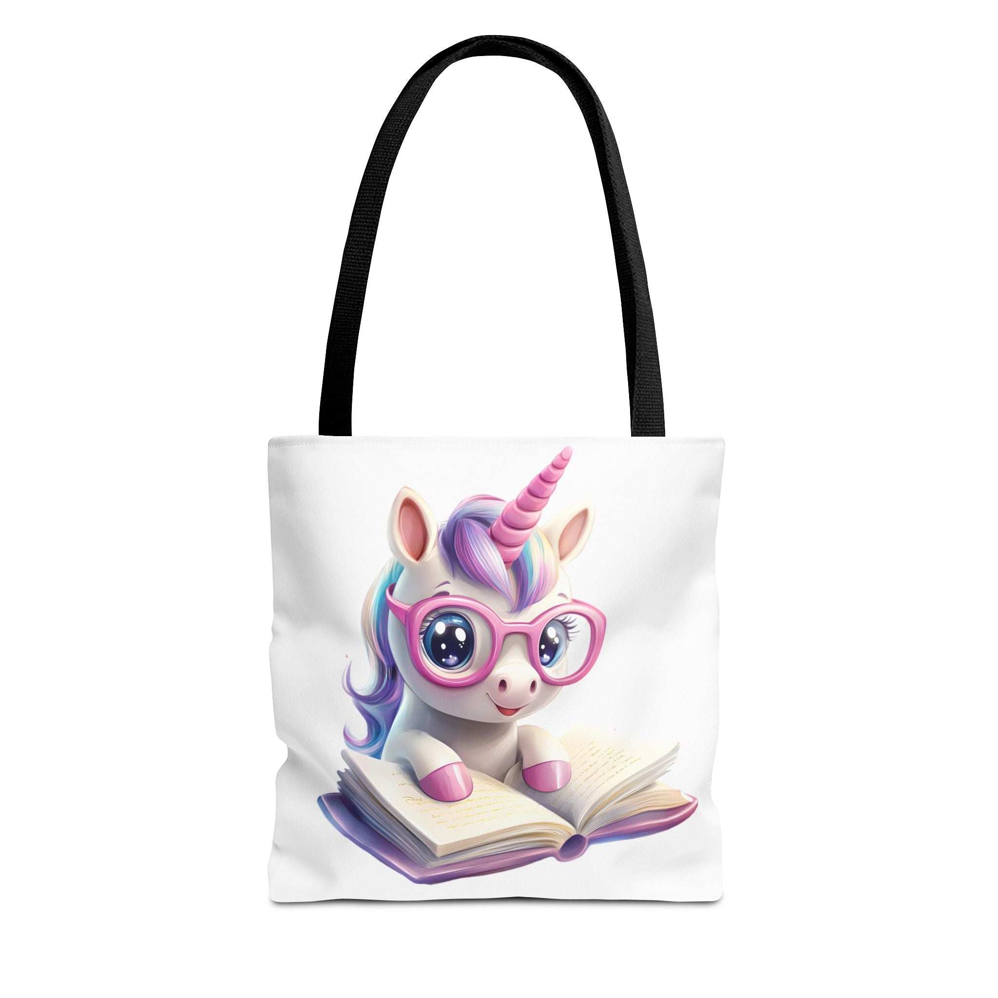 Cute Unicorn Reading Tote Bag - Perfect for Book Lovers