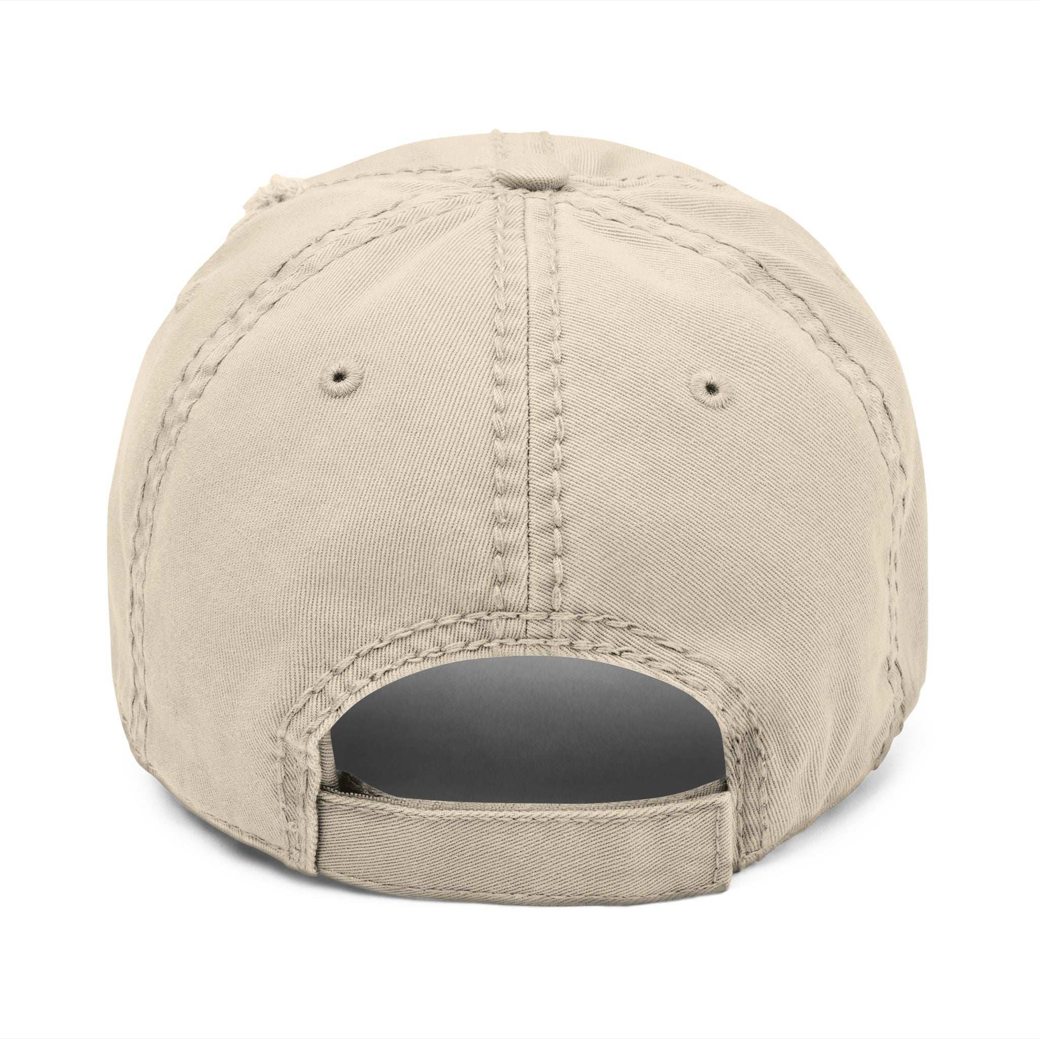 Embroidered Golden Retriever Jeep Hat - Vintage Distressed Cap