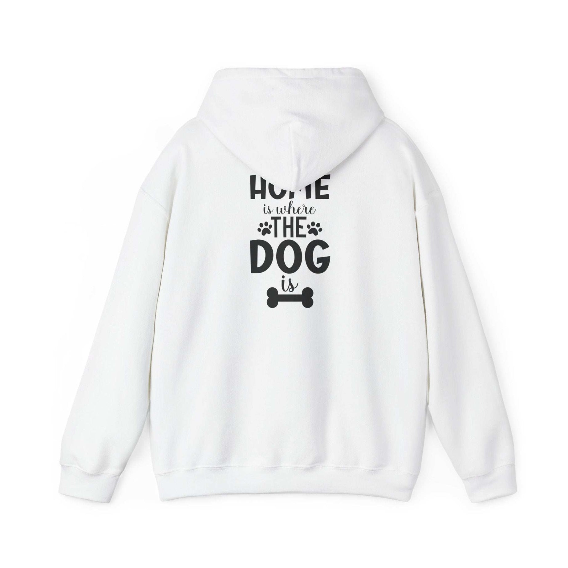 Home is Where the Dog Is - Unisex Heavy Blend™ Hooded Sweatshirt