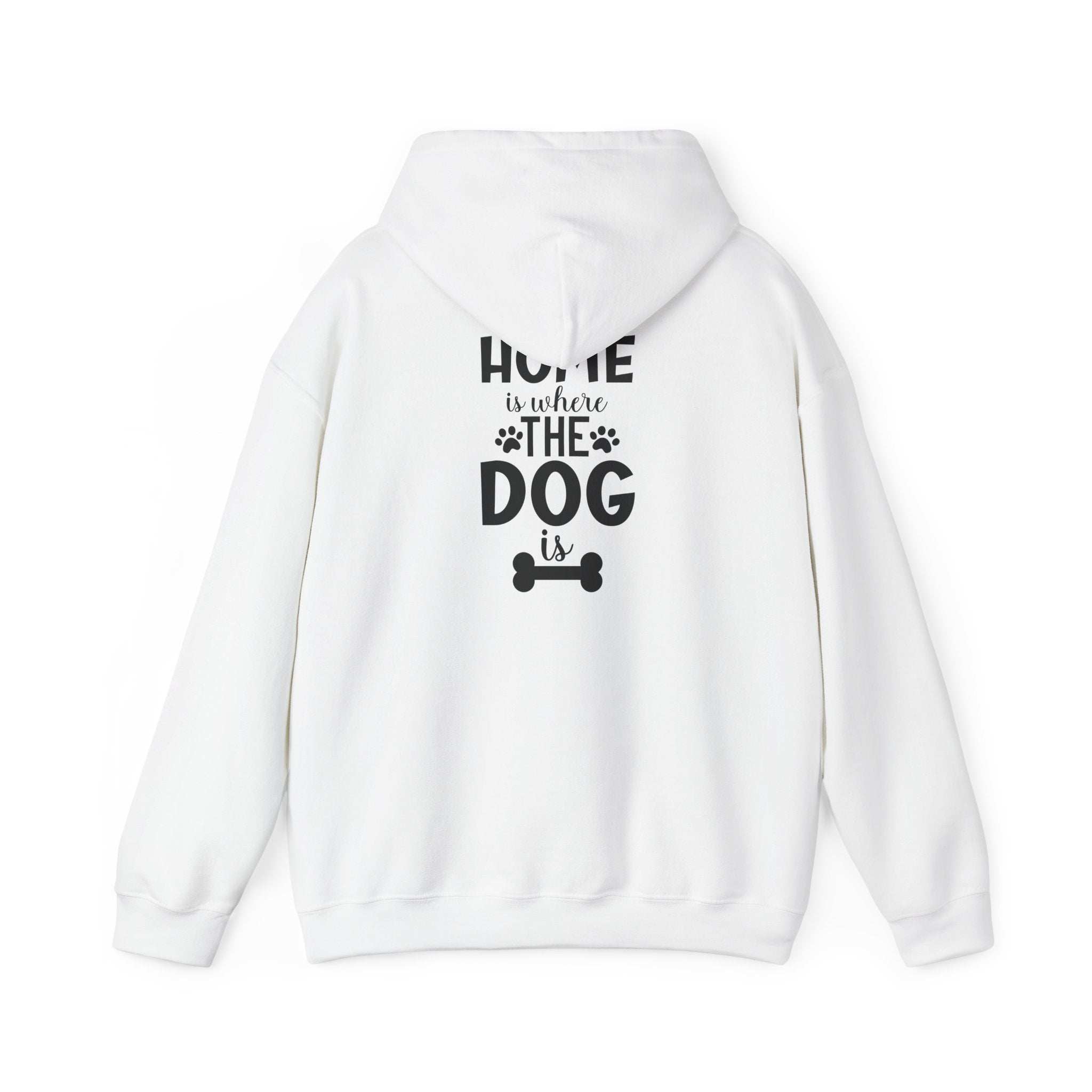 Home is Where the Dog Is - Unisex Heavy Blend™ Hooded Sweatshirt
