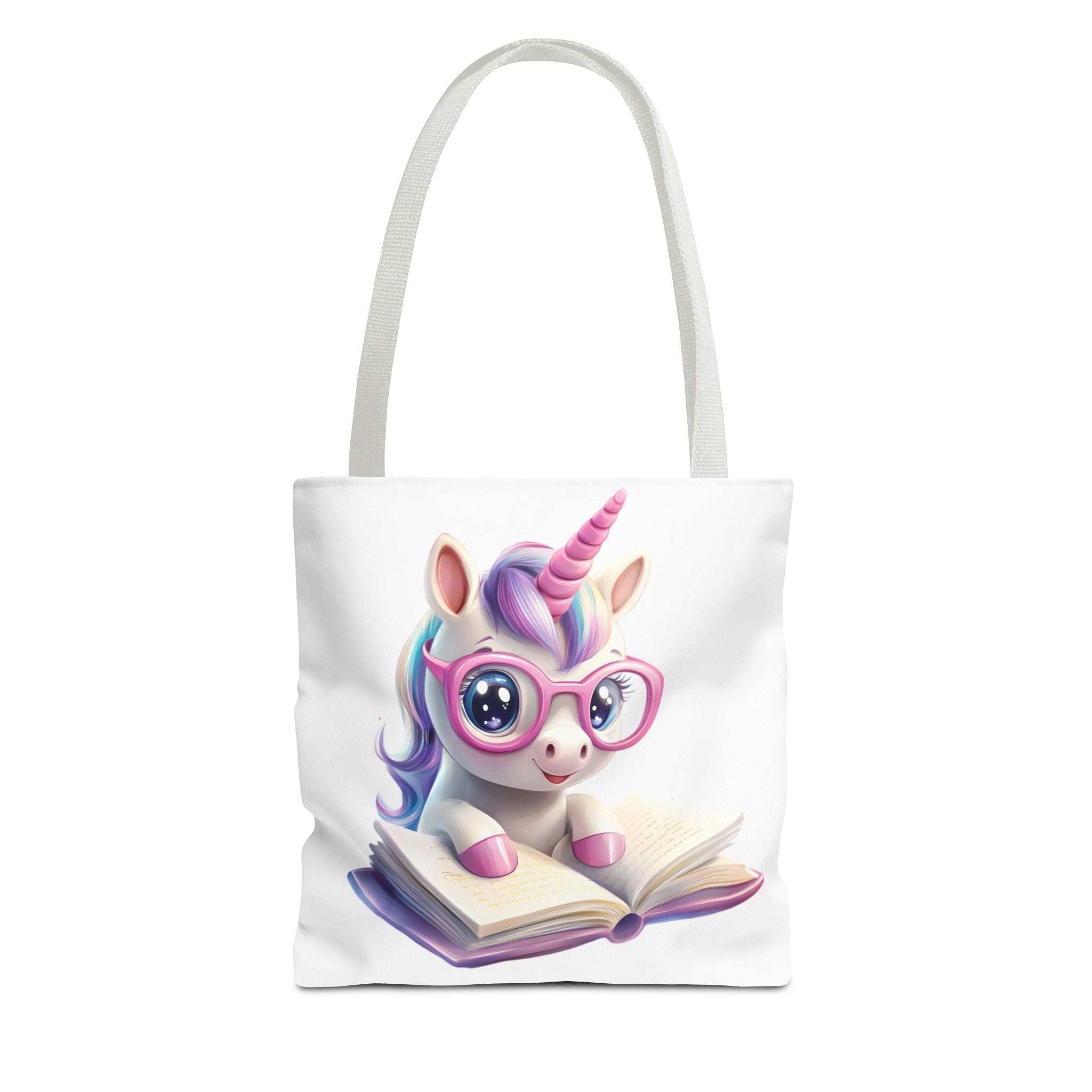Cute Unicorn Reading Tote Bag - Perfect for Book Lovers