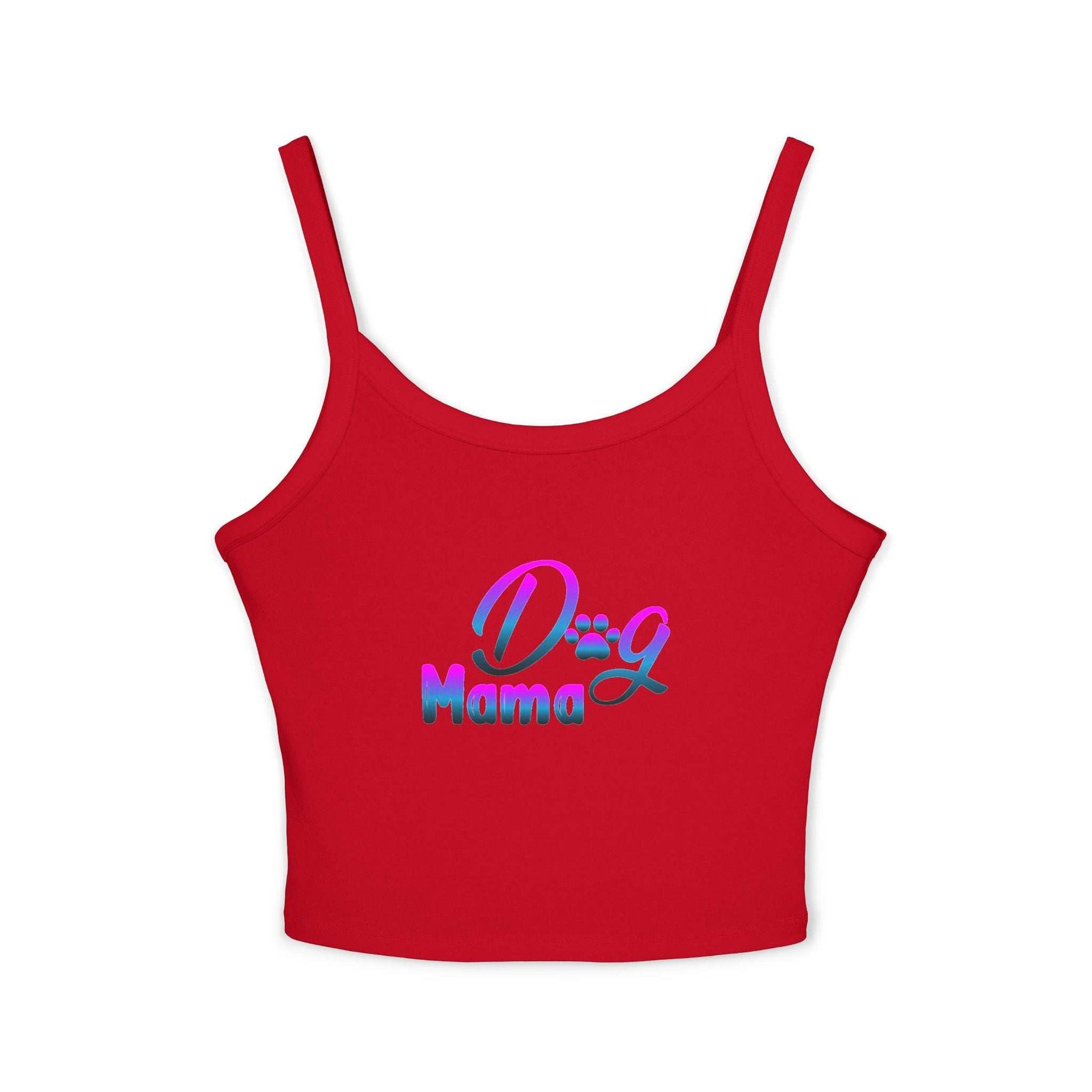 Dog Mama - Spaghetti Strap Tank Top